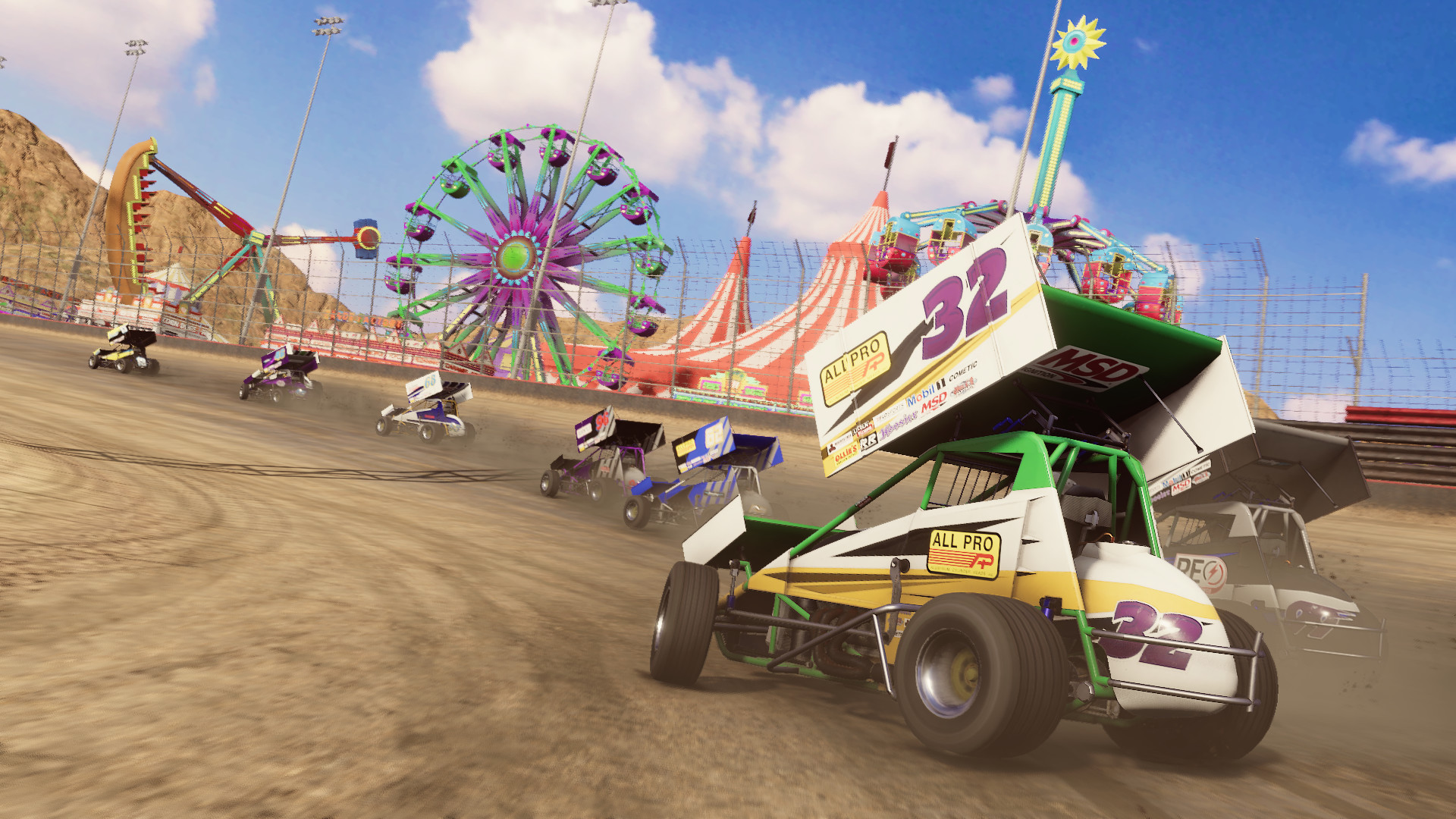 Скриншот: Tony Stewart's Sprint Car Racing