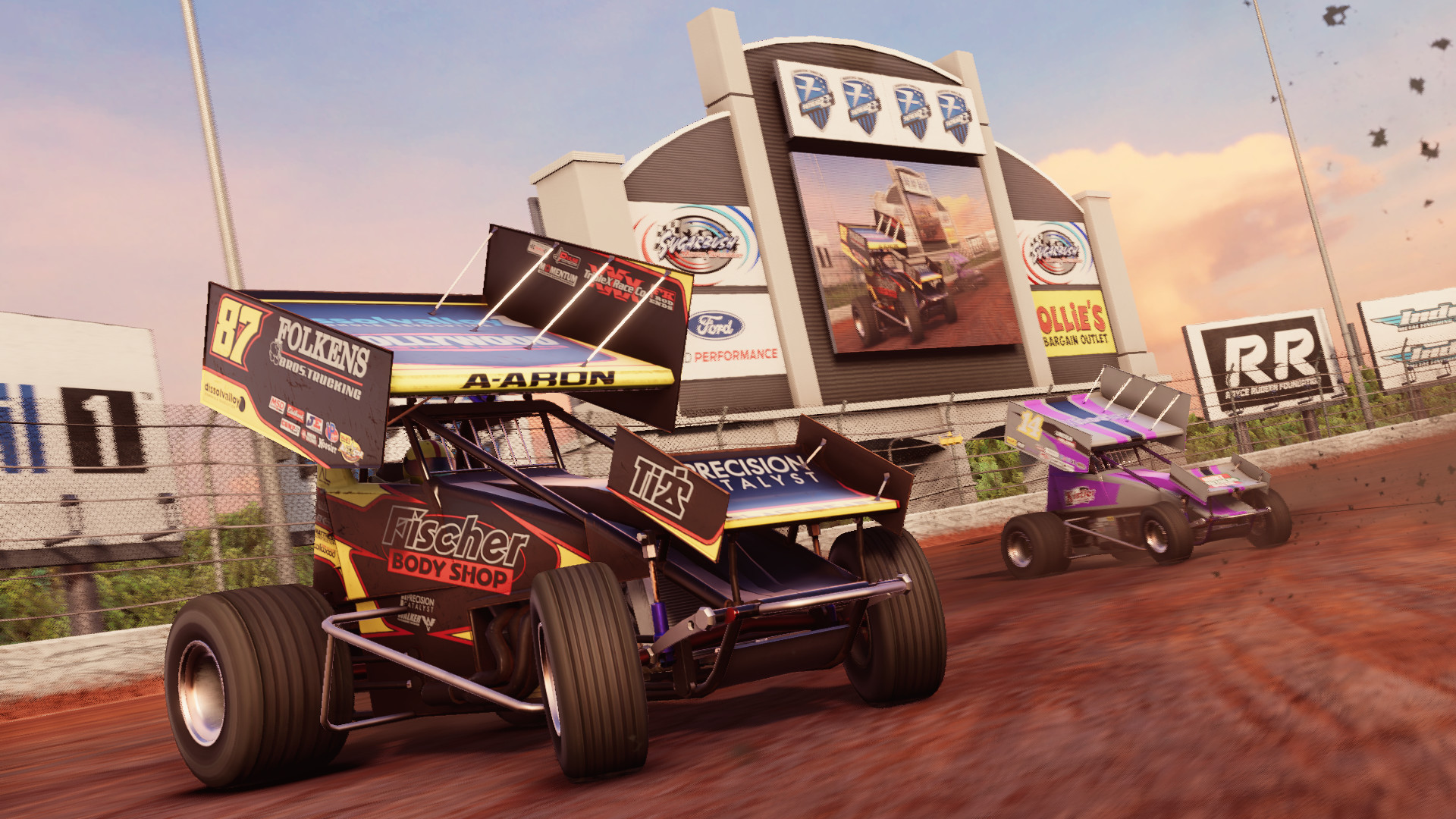 Скриншот: Tony Stewart's Sprint Car Racing