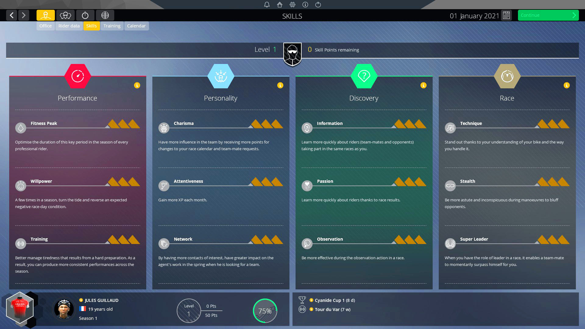 Скриншот: Pro Cycling Manager 2021