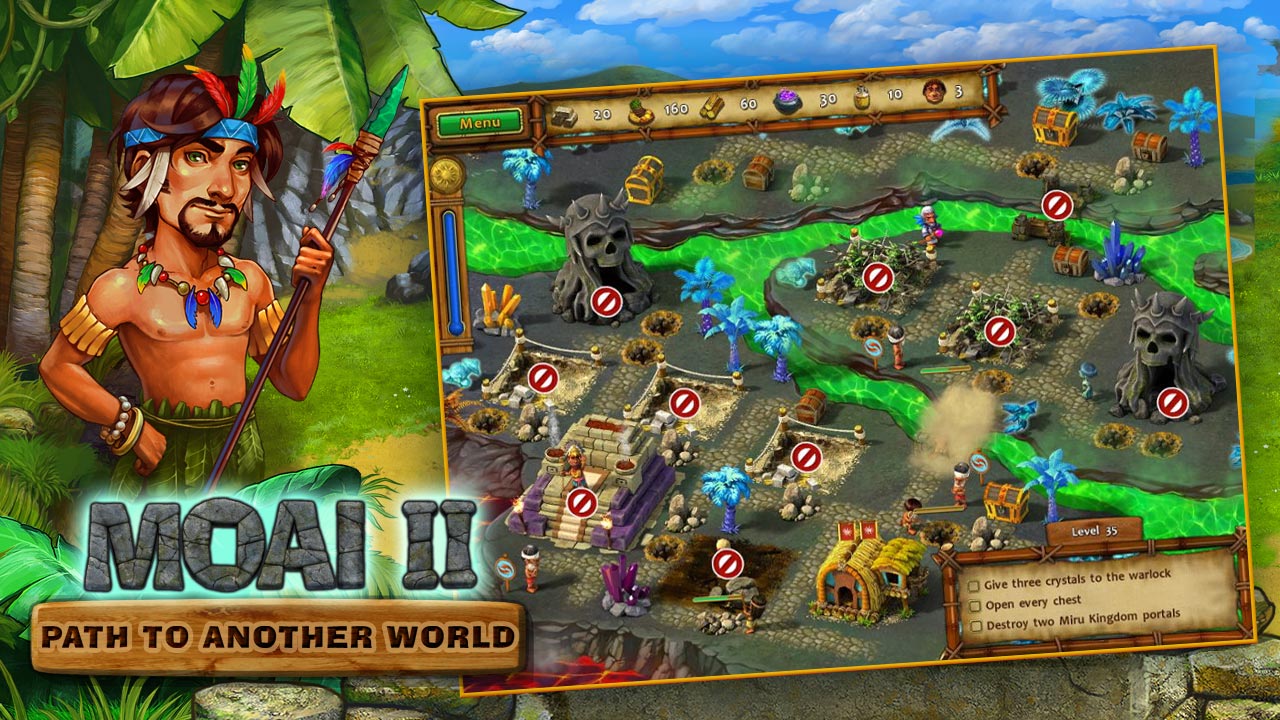 Скриншот: MOAI 2: Path to Another World