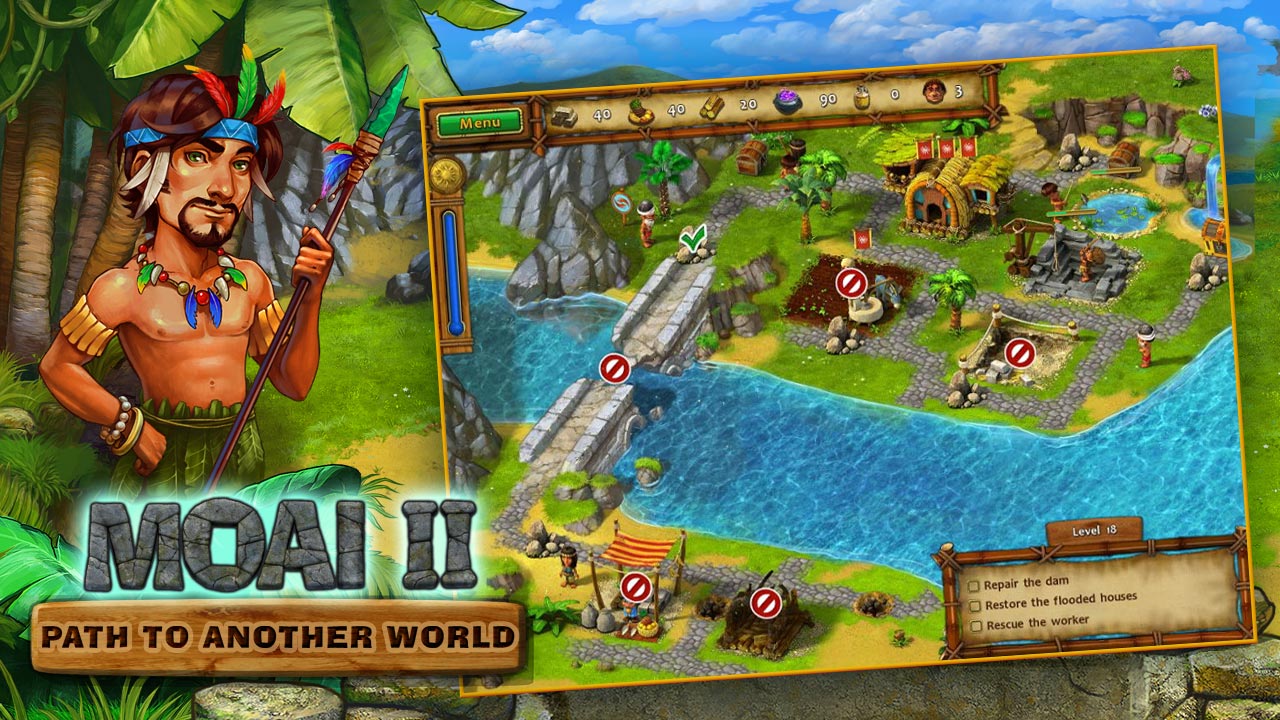 Скриншот: MOAI 2: Path to Another World