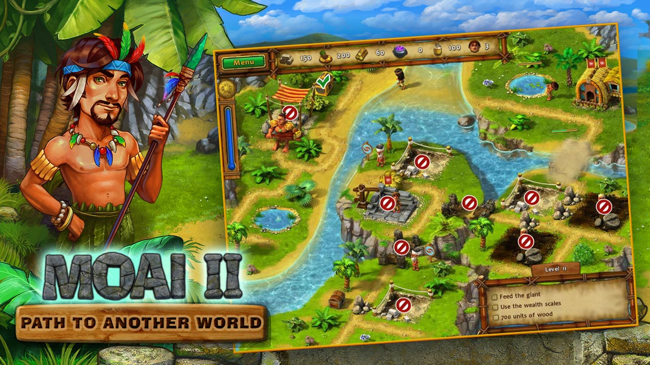 Скриншот: MOAI 2: Path to Another World