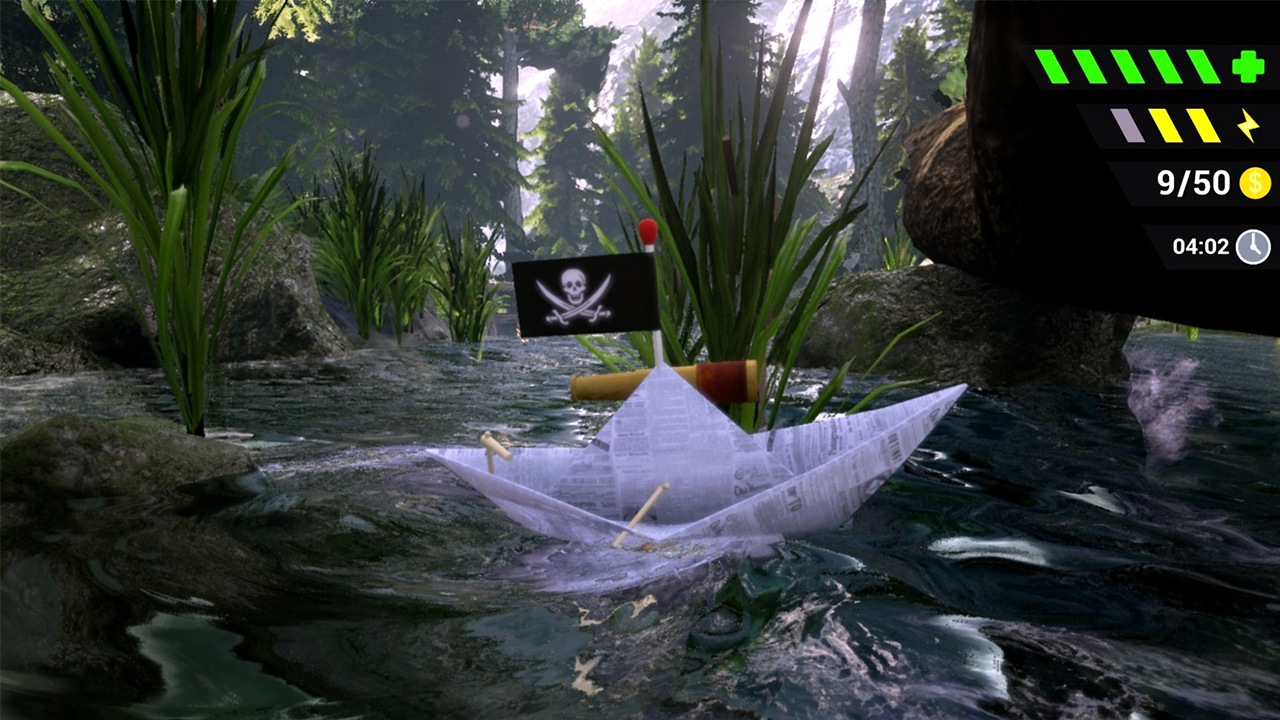 Скриншот: My Paper Boat