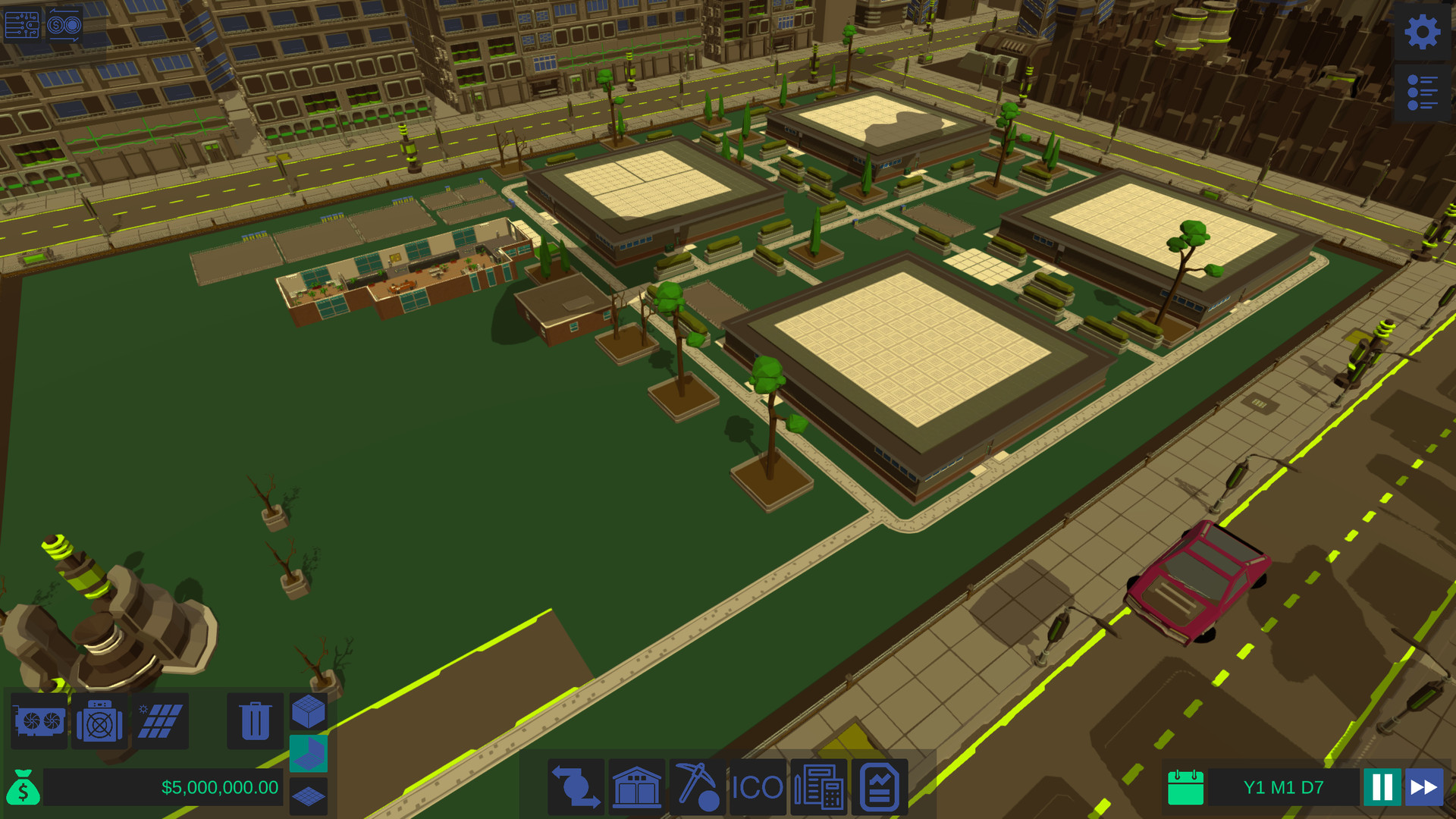 Скриншот: Blockchain Tycoon