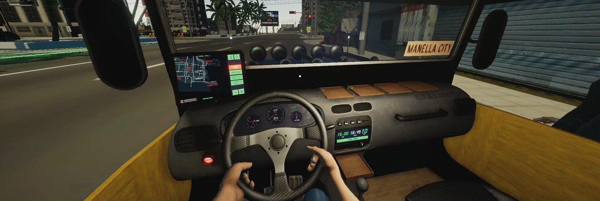 Скриншот: Jeepney Simulator 2