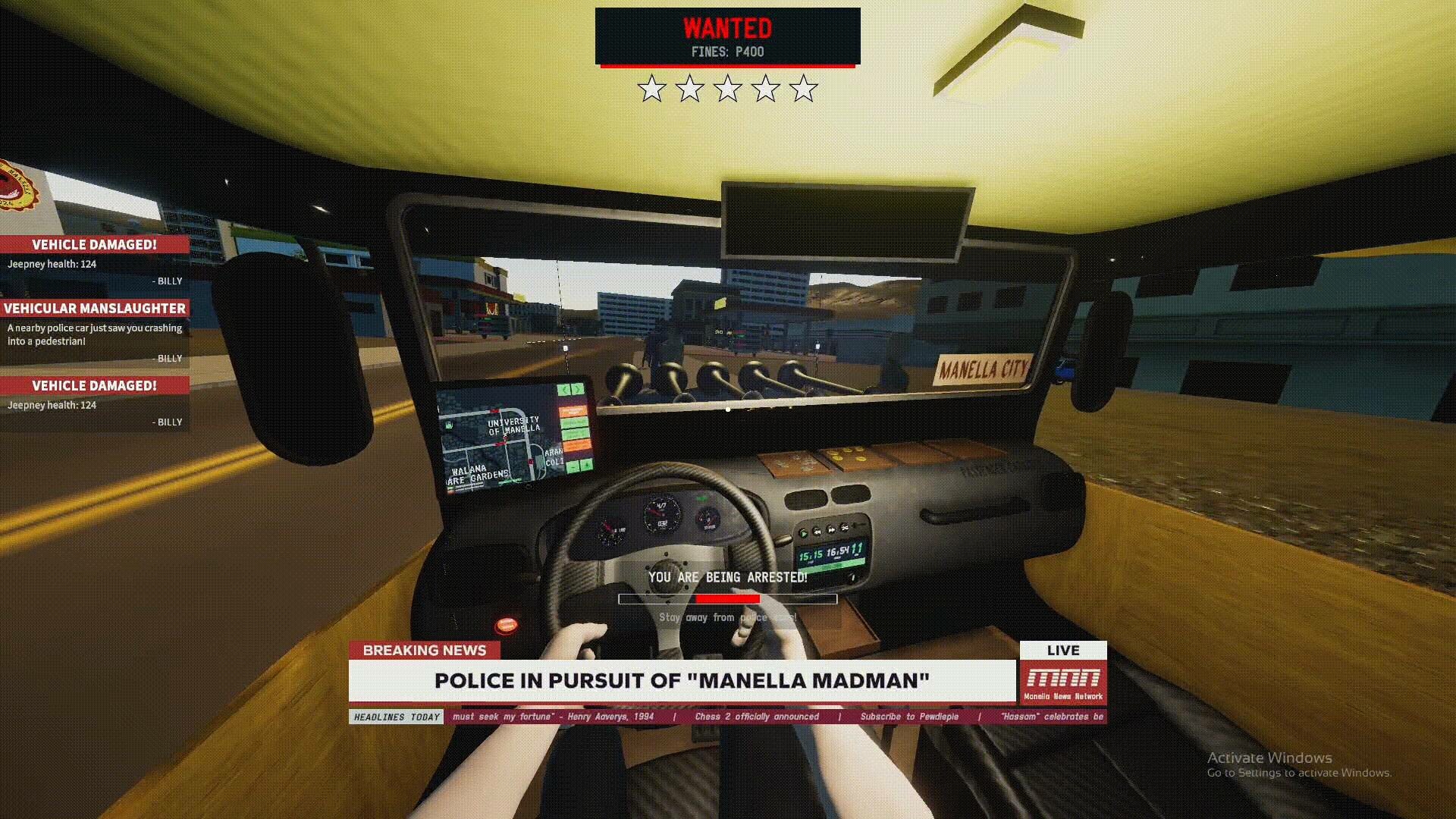 Скриншот: Jeepney Simulator 2
