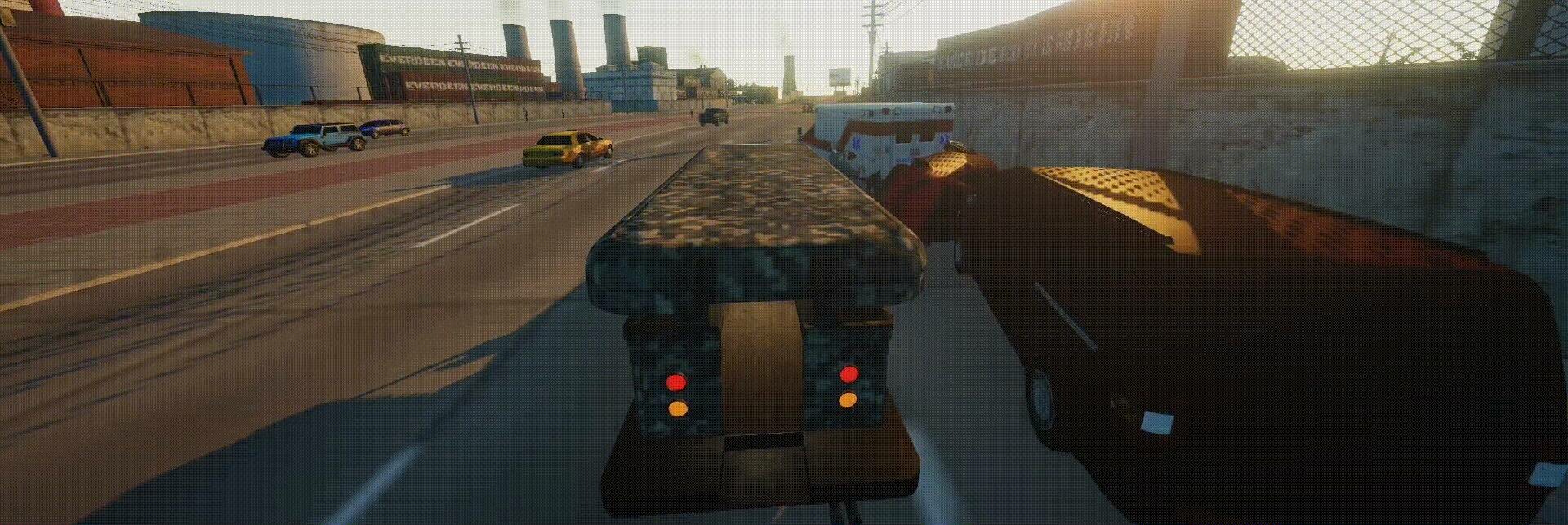 Скриншот: Jeepney Simulator 2
