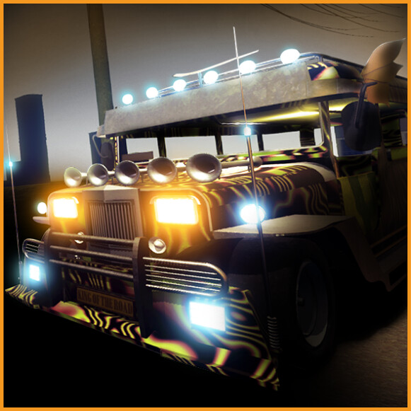 Скриншот: Jeepney Simulator 2