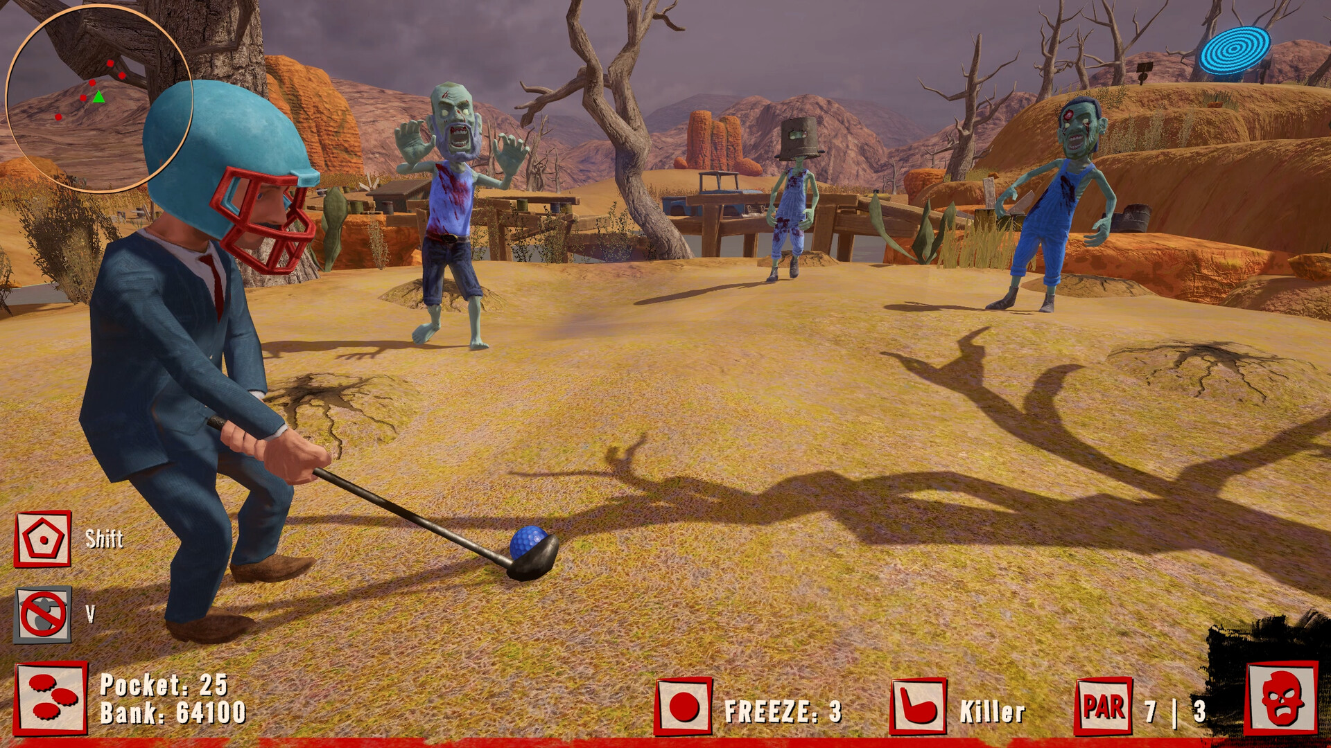 Скриншот: Golf VS Zombies
