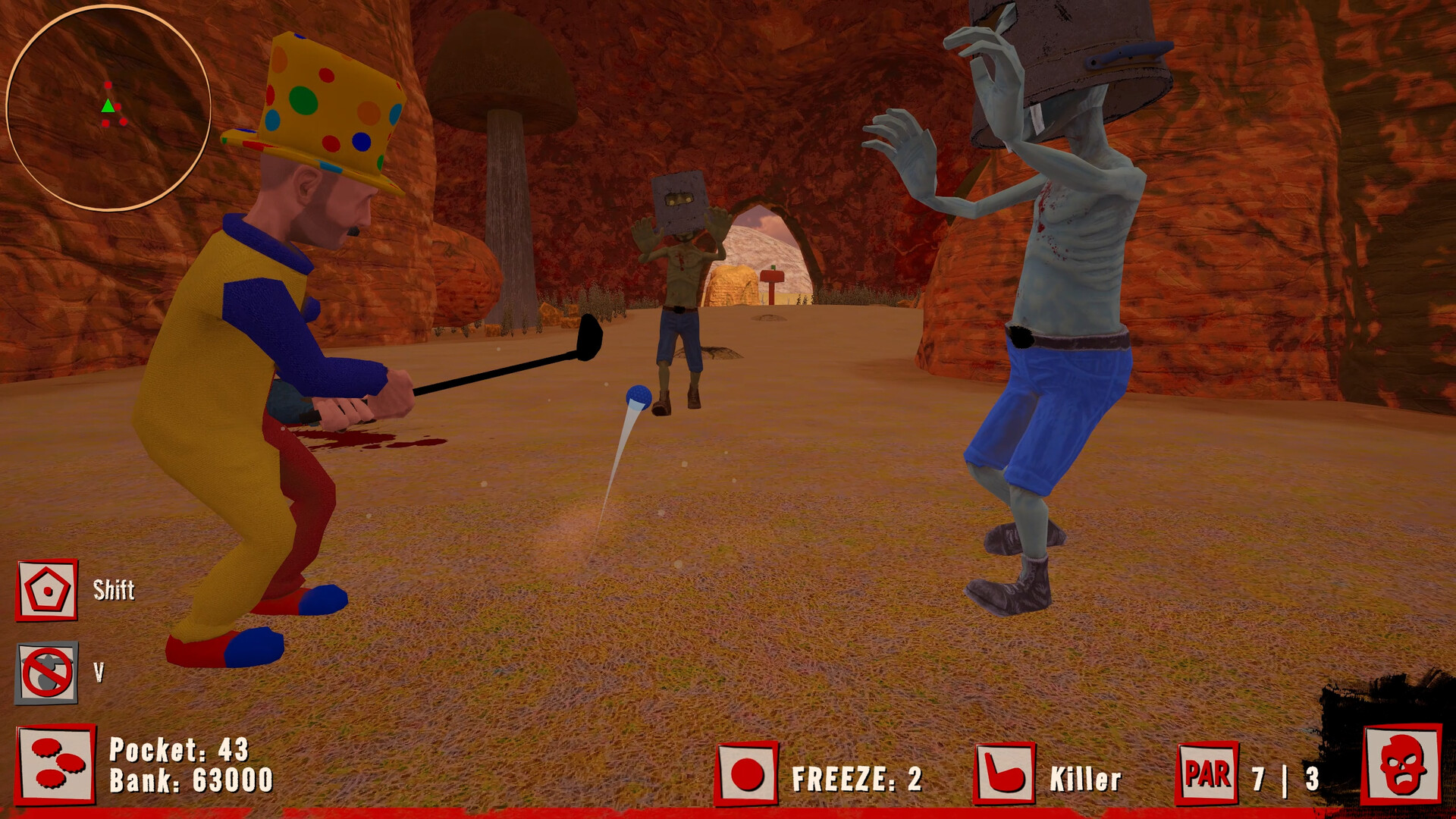 Скриншот: Golf VS Zombies