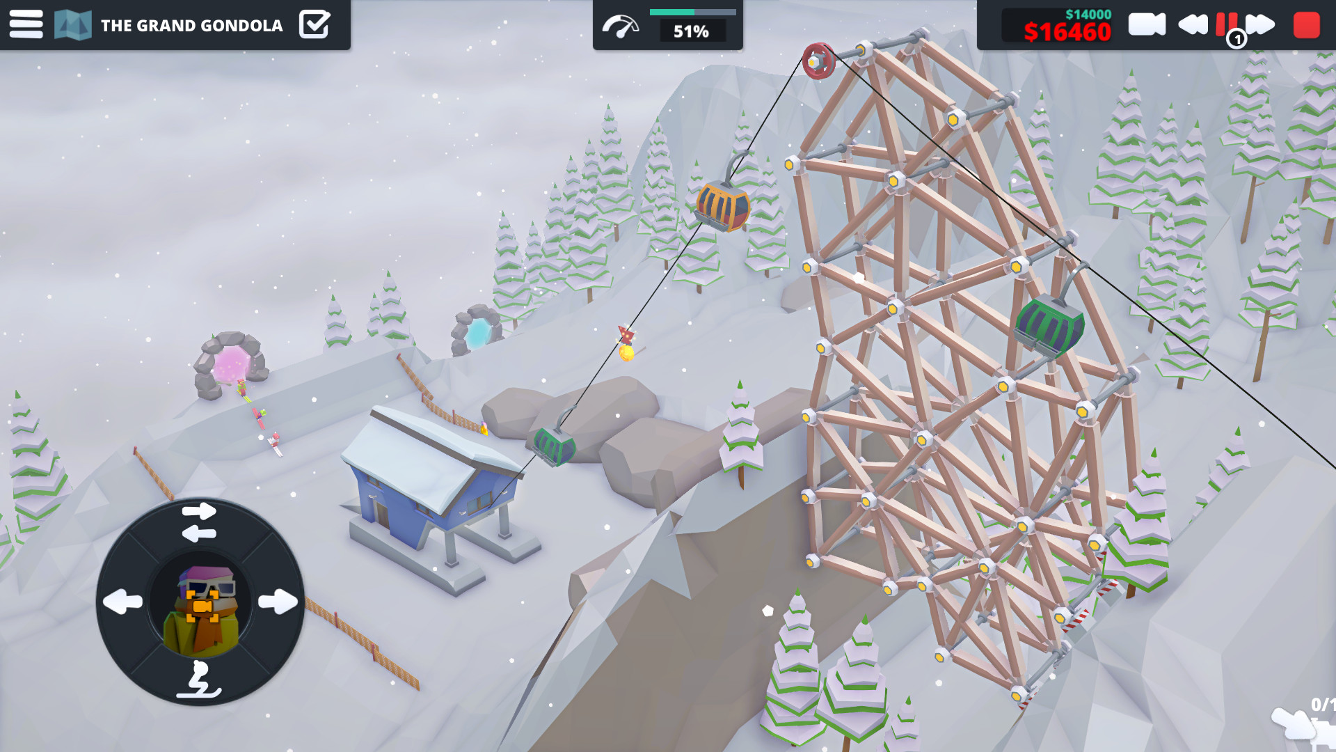 Скриншот: When Ski Lifts Go Wrong