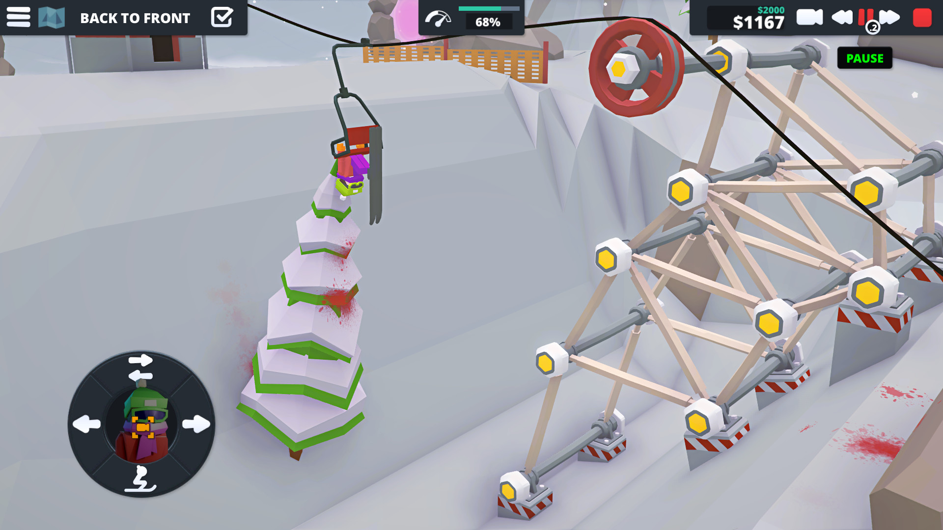 Скриншот: When Ski Lifts Go Wrong