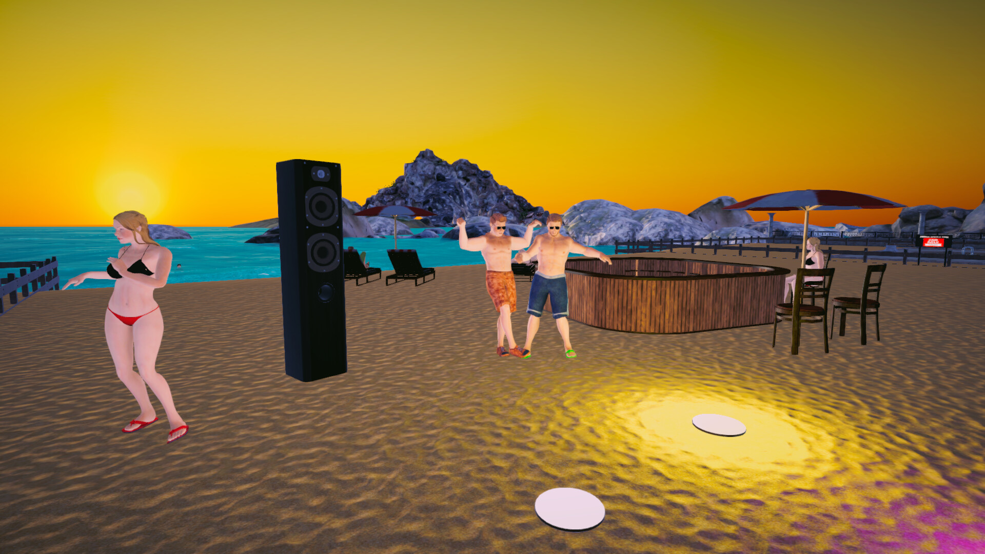 Скриншот: Beach Club Simulator 2024