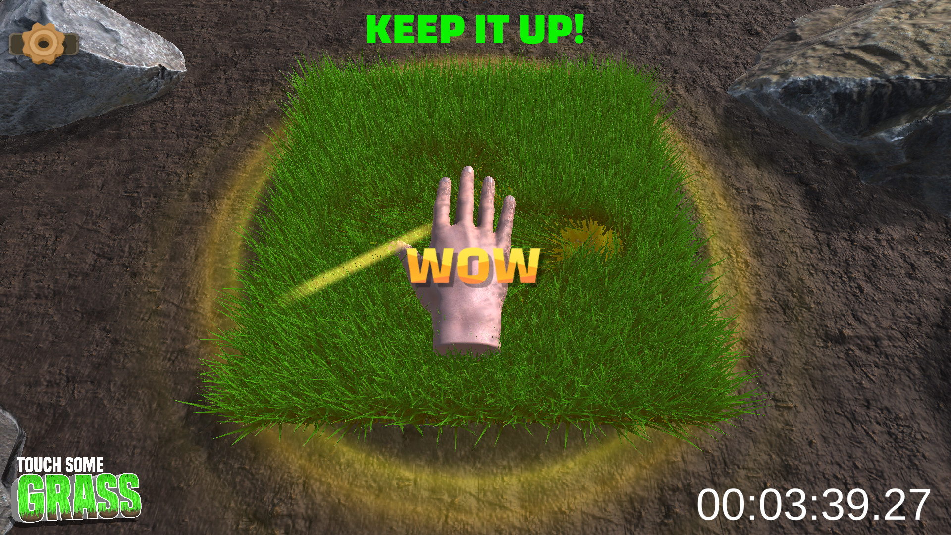 Скриншот: Touch Some Grass