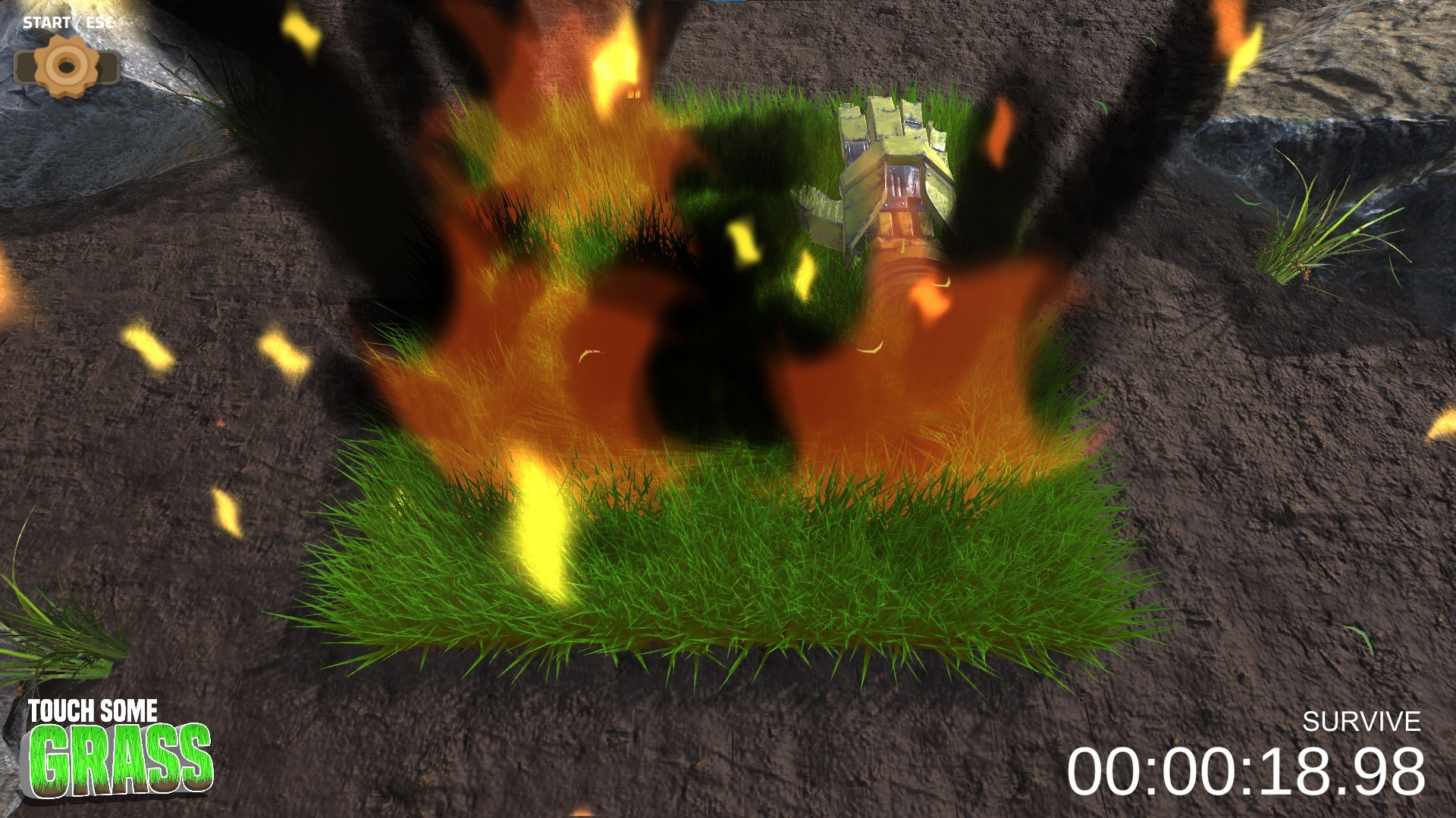 Скриншот: Touch Some Grass