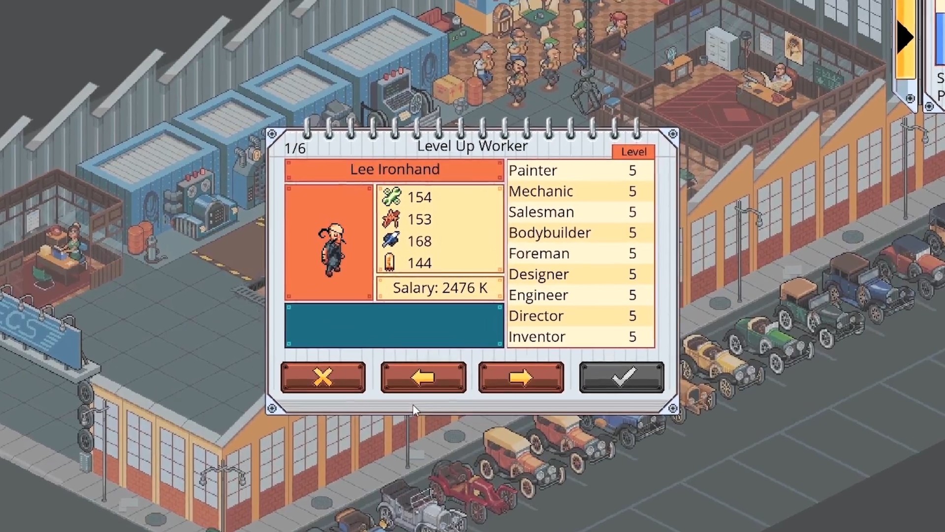 Скриншот: Epic Car Factory