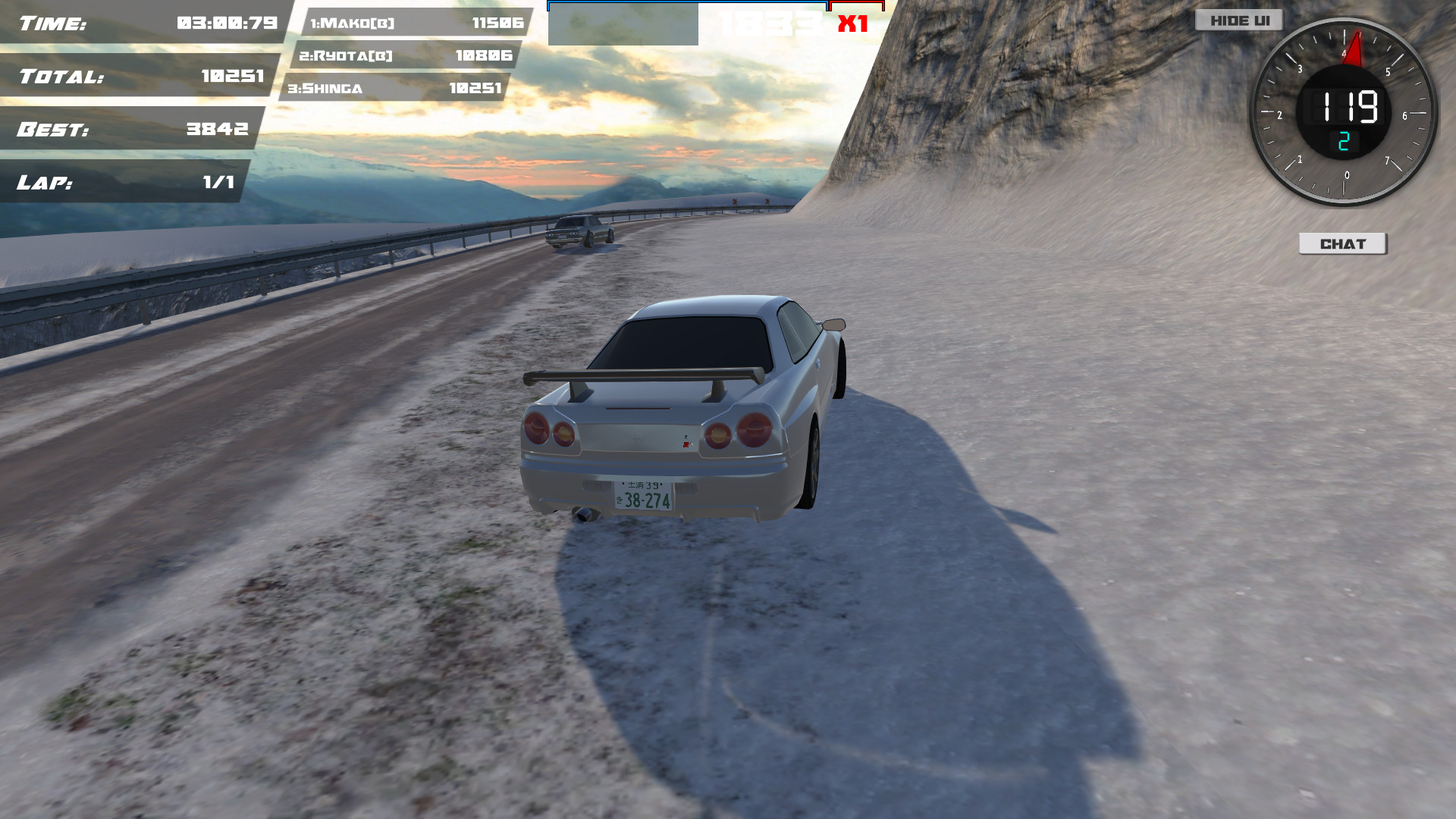 Скриншот: Drift86