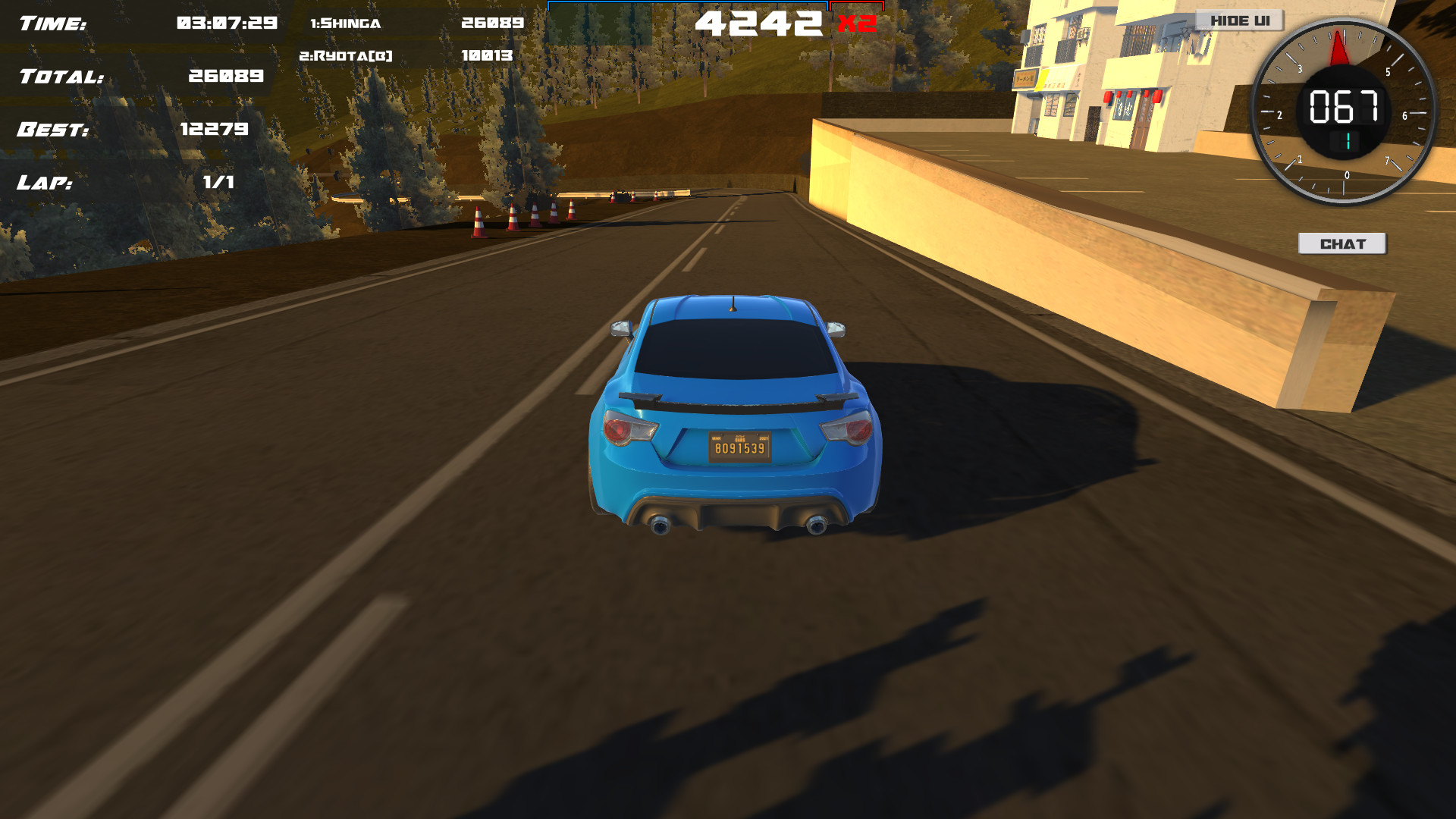 Скриншот: Drift86
