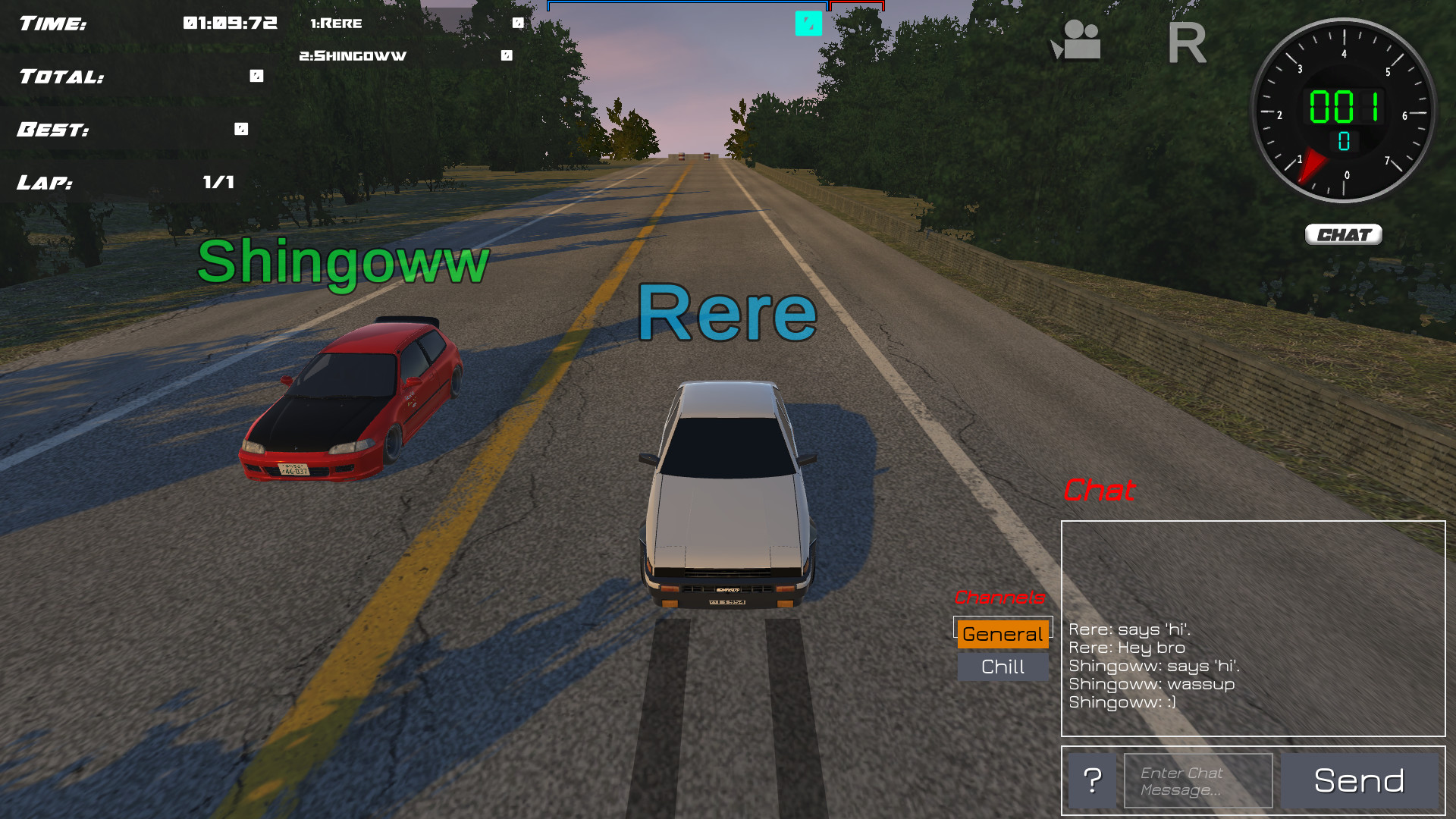 Скриншот: Drift86