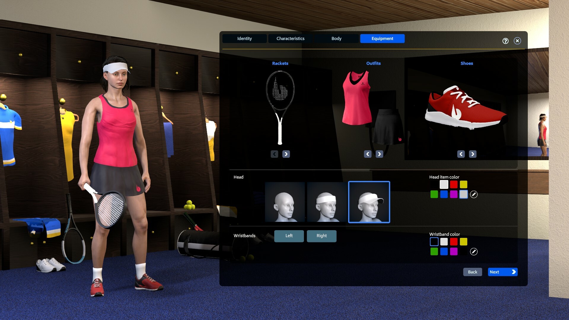 Скриншот: Tennis Manager 2023