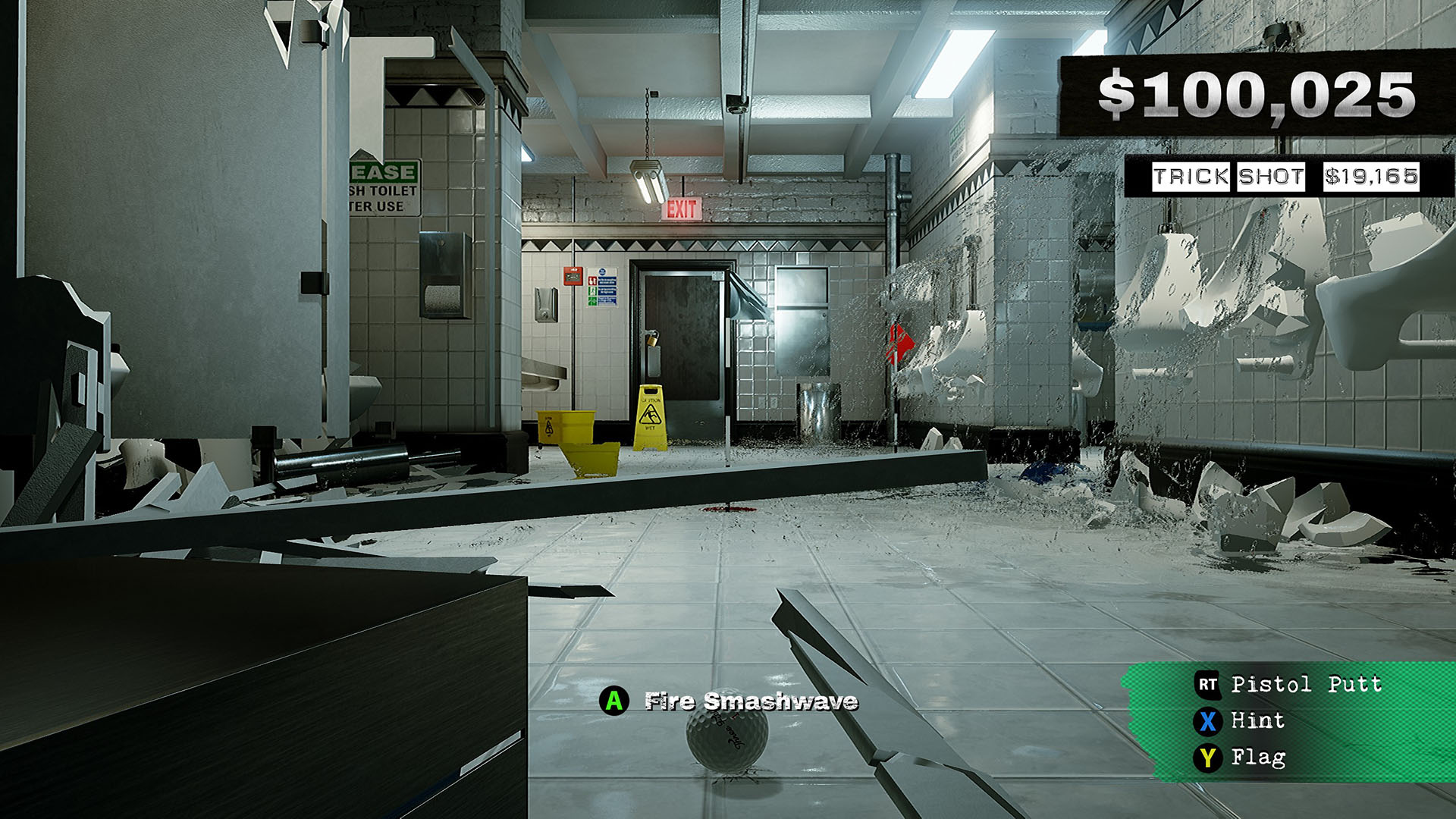 Скриншот: Dangerous Golf