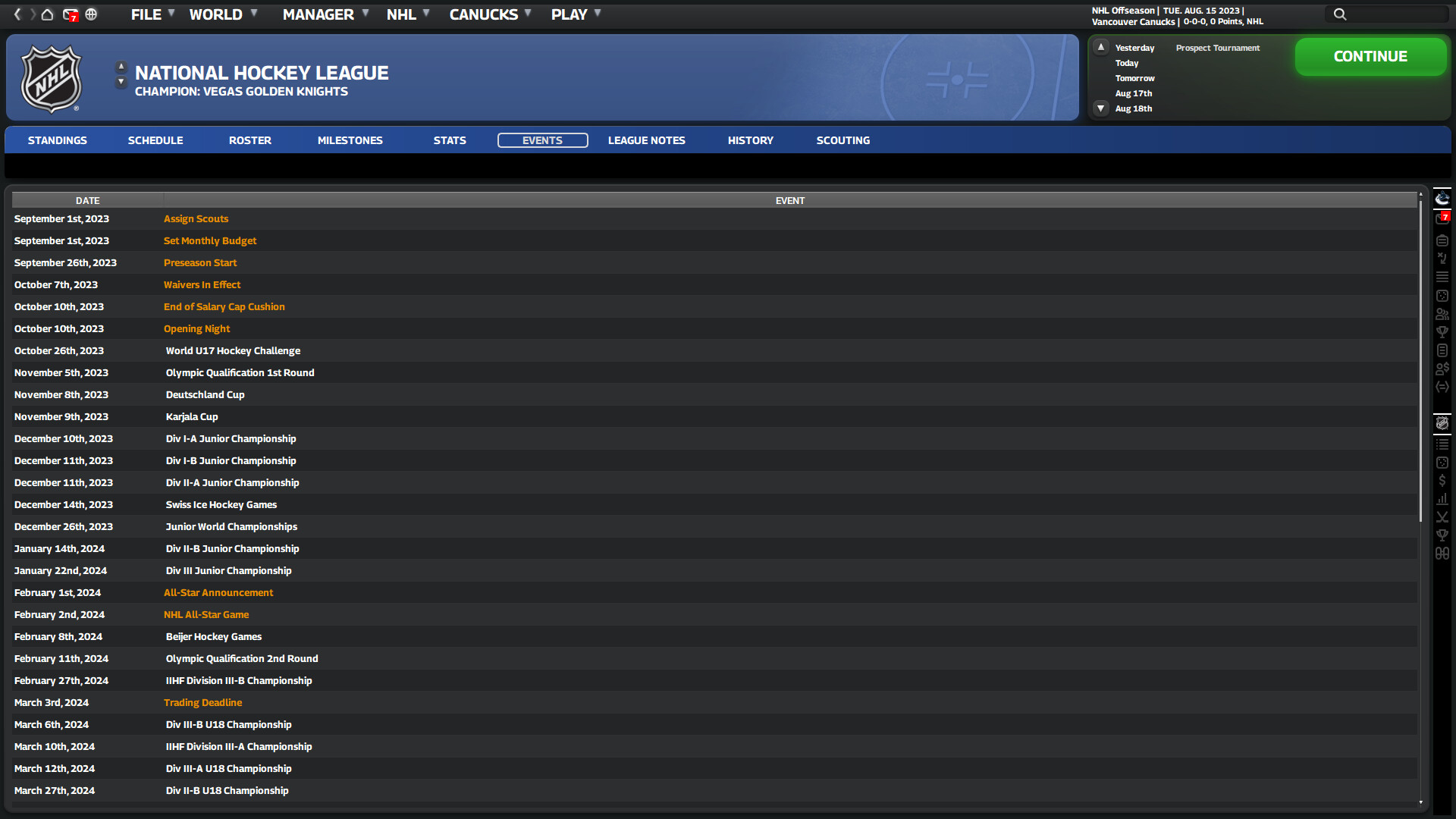 Скриншот: Franchise Hockey Manager 10