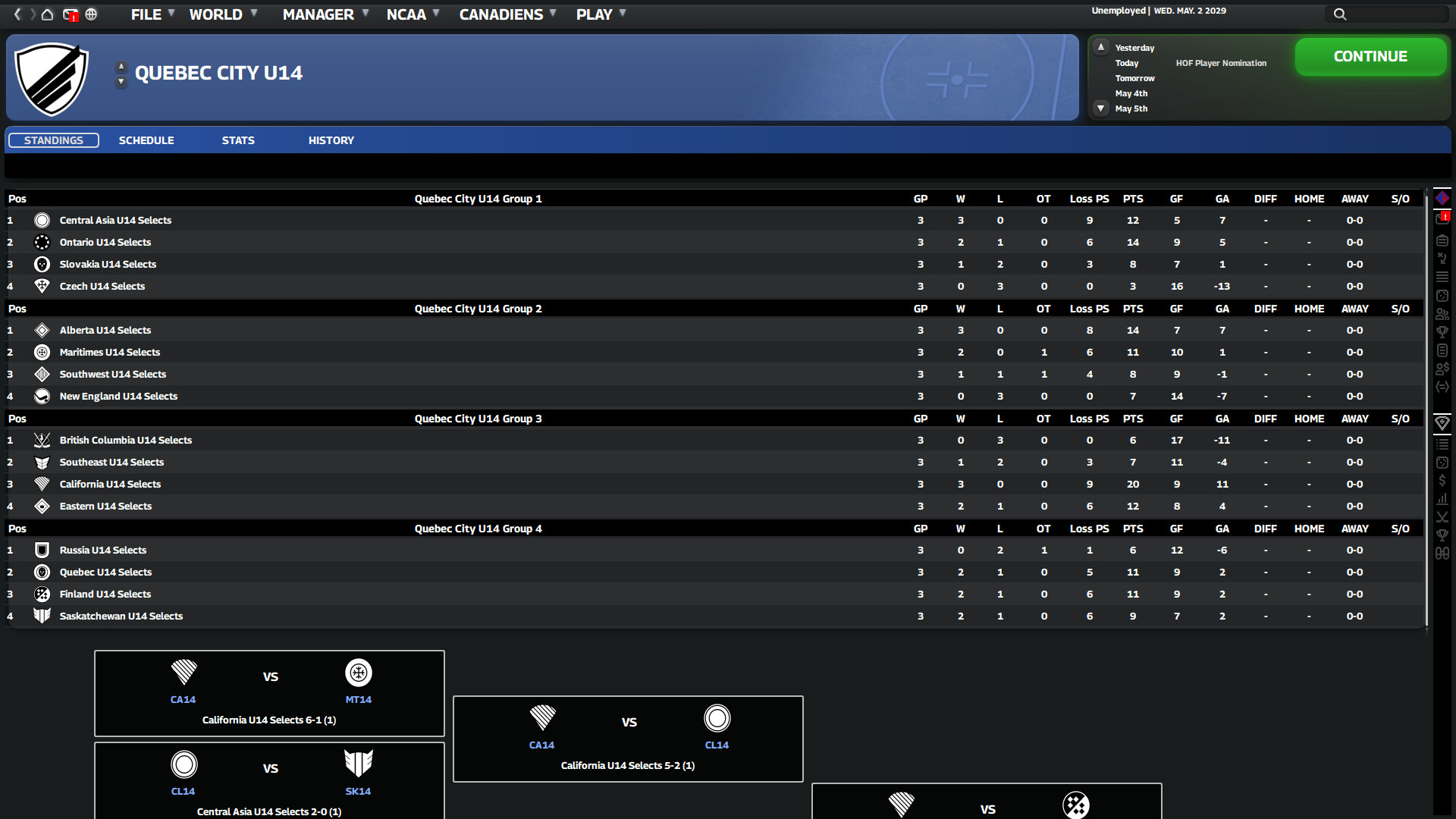 Скриншот: Franchise Hockey Manager 10