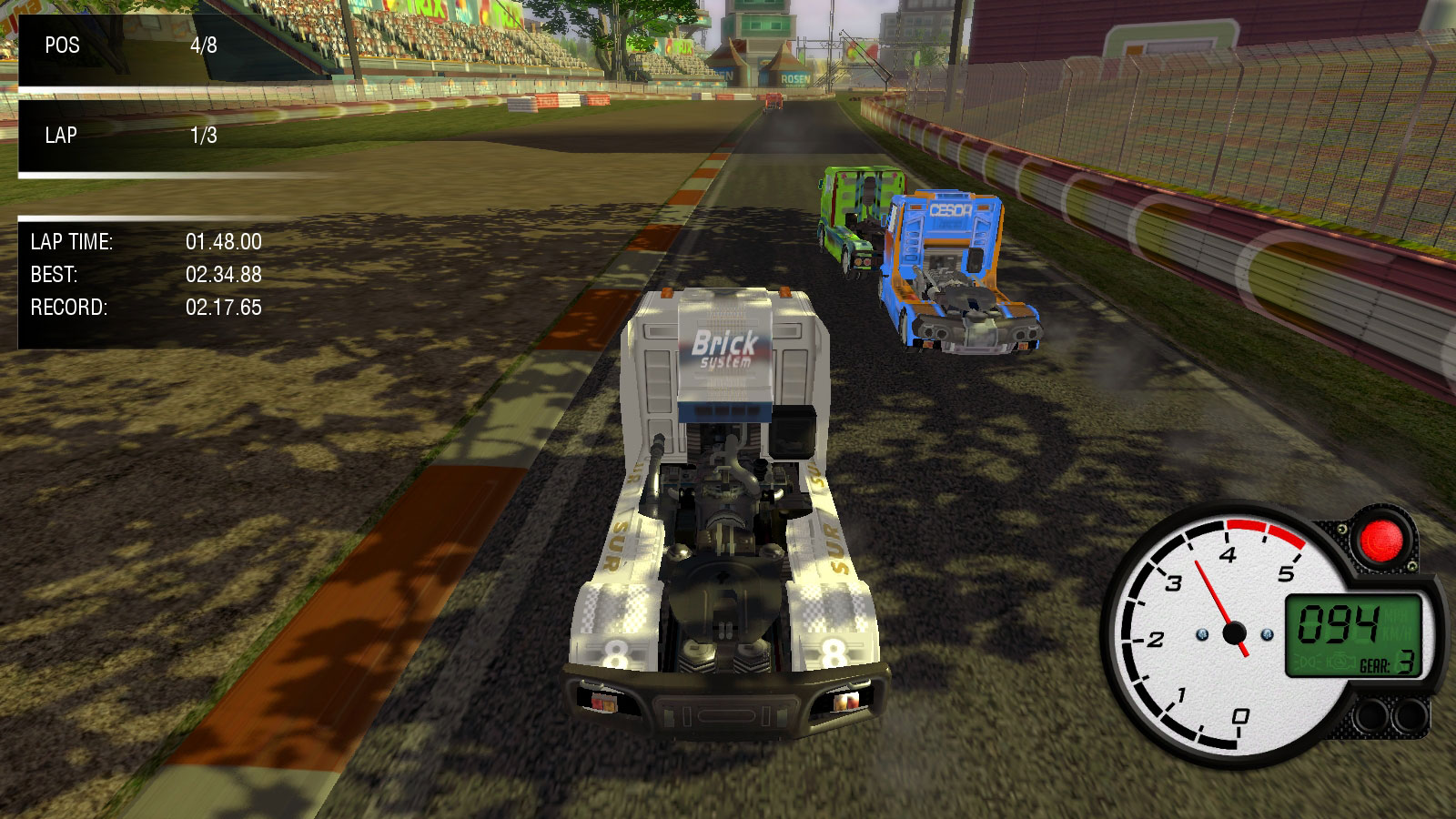 Скриншот: World Truck Racing