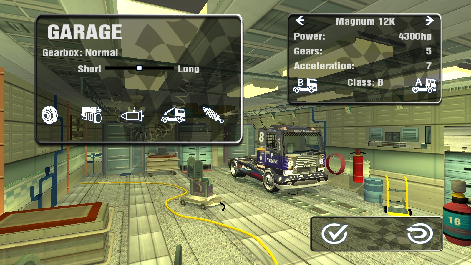 Скриншот: World Truck Racing