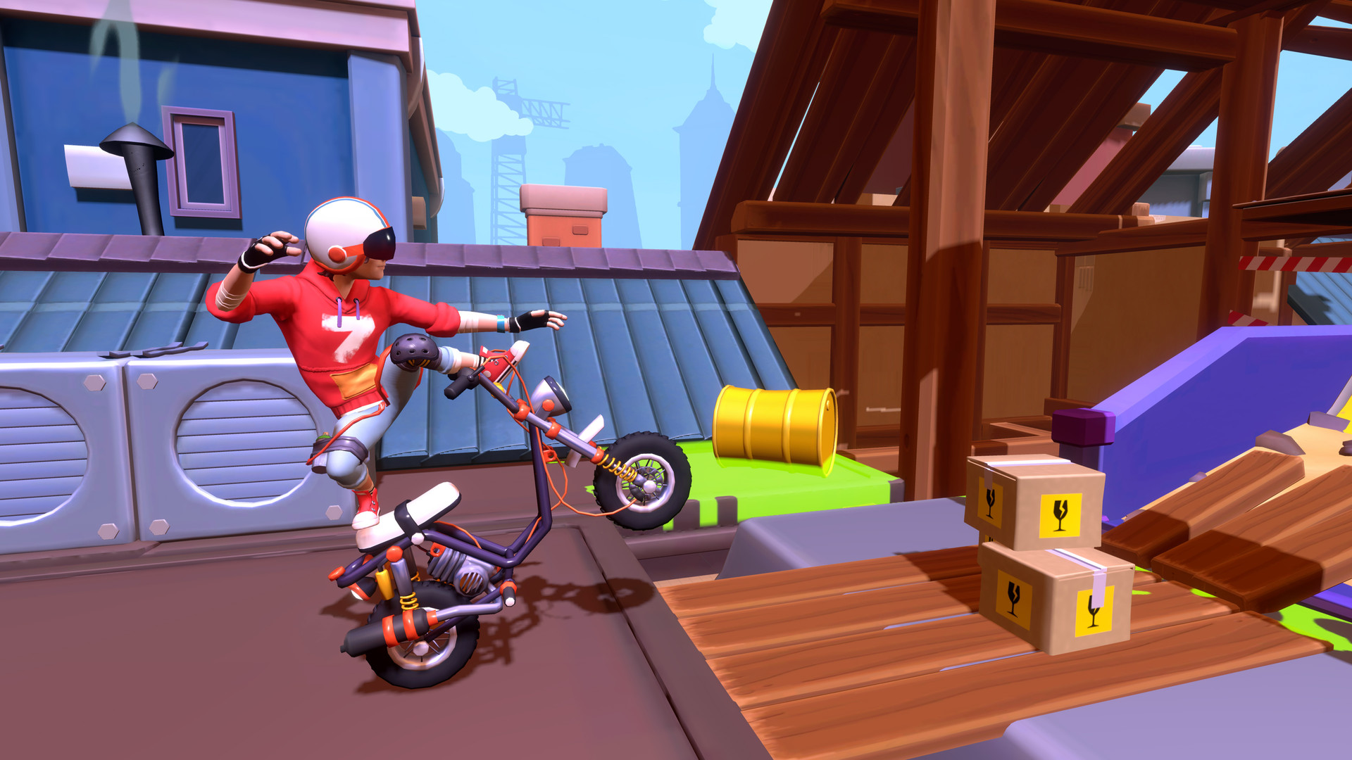 Скриншот: Urban Trial Tricky™ Deluxe Edition