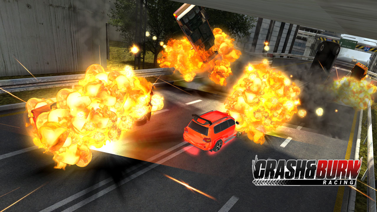 Скриншот: Crash And Burn Racing
