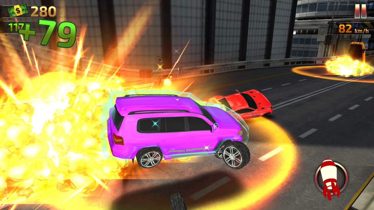 Скриншот: Crash And Burn Racing