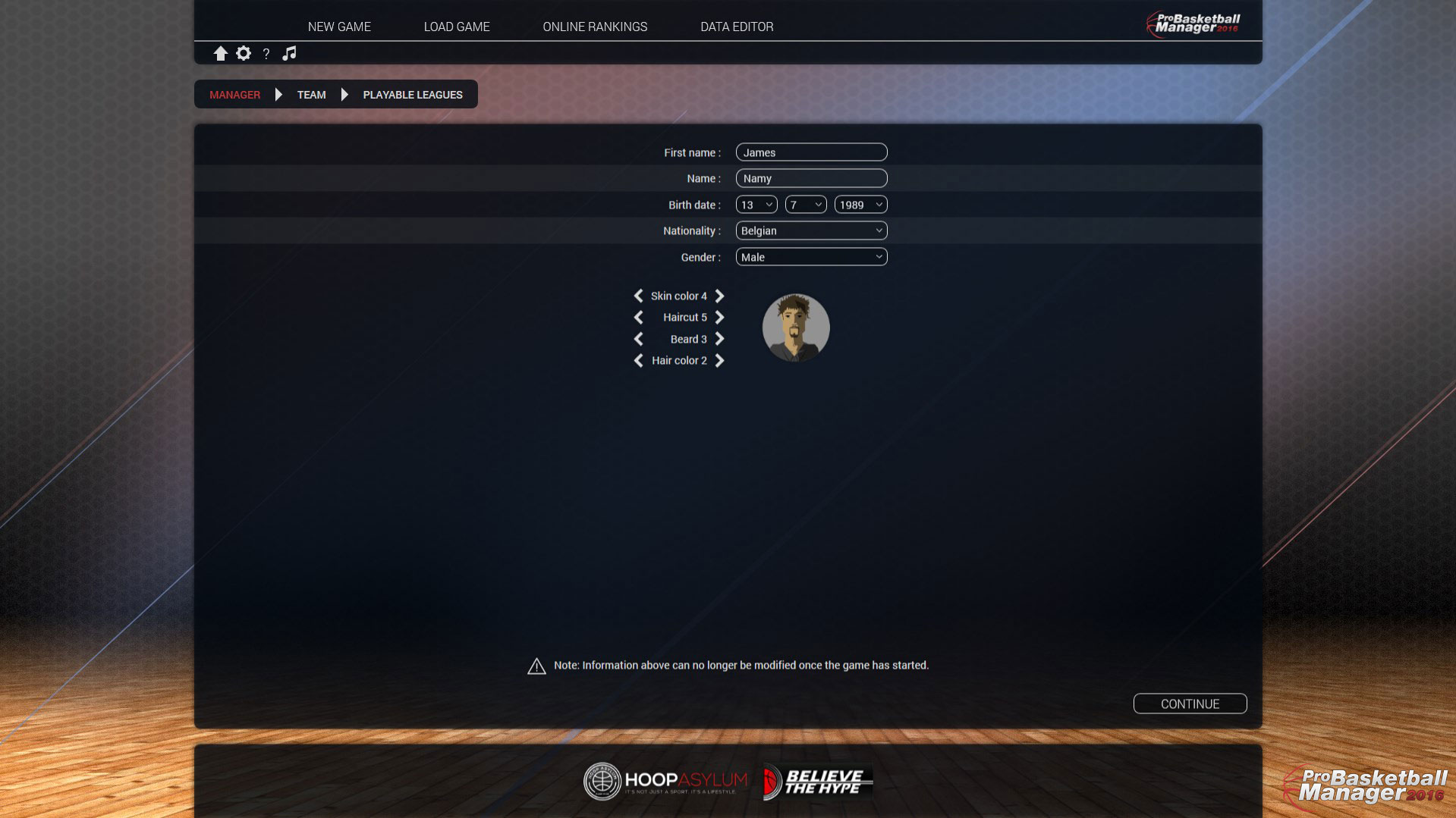 Скриншот: Pro Basketball Manager 2016