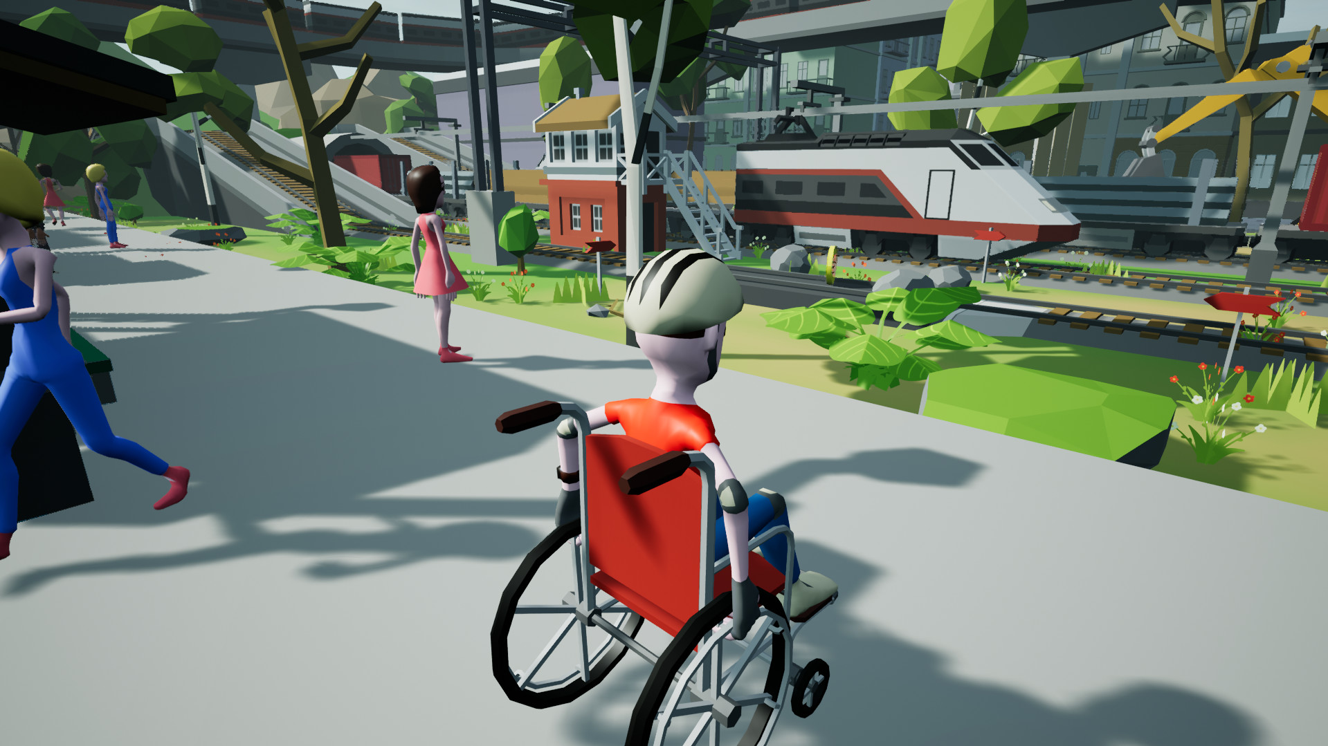 Скриншот: Wheelchair Simulator