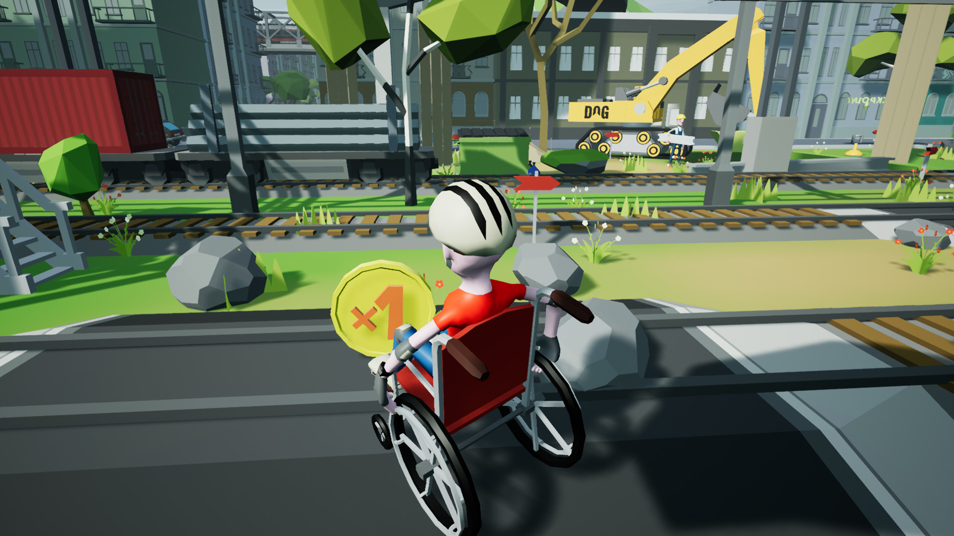 Скриншот: Wheelchair Simulator