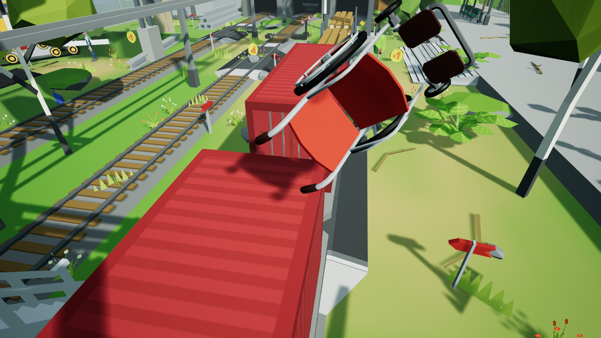 Скриншот: Wheelchair Simulator