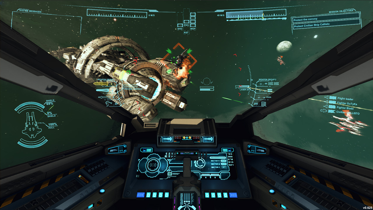 Скриншот: Starway Fleet