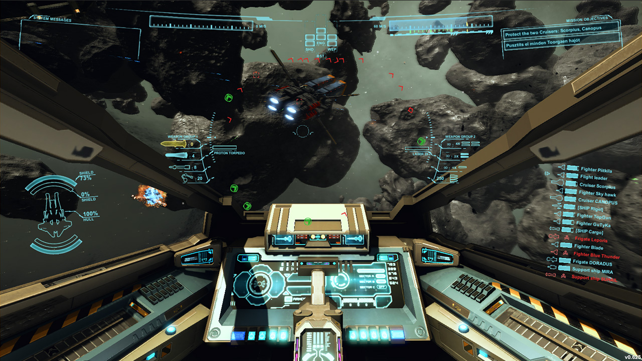 Скриншот: Starway Fleet