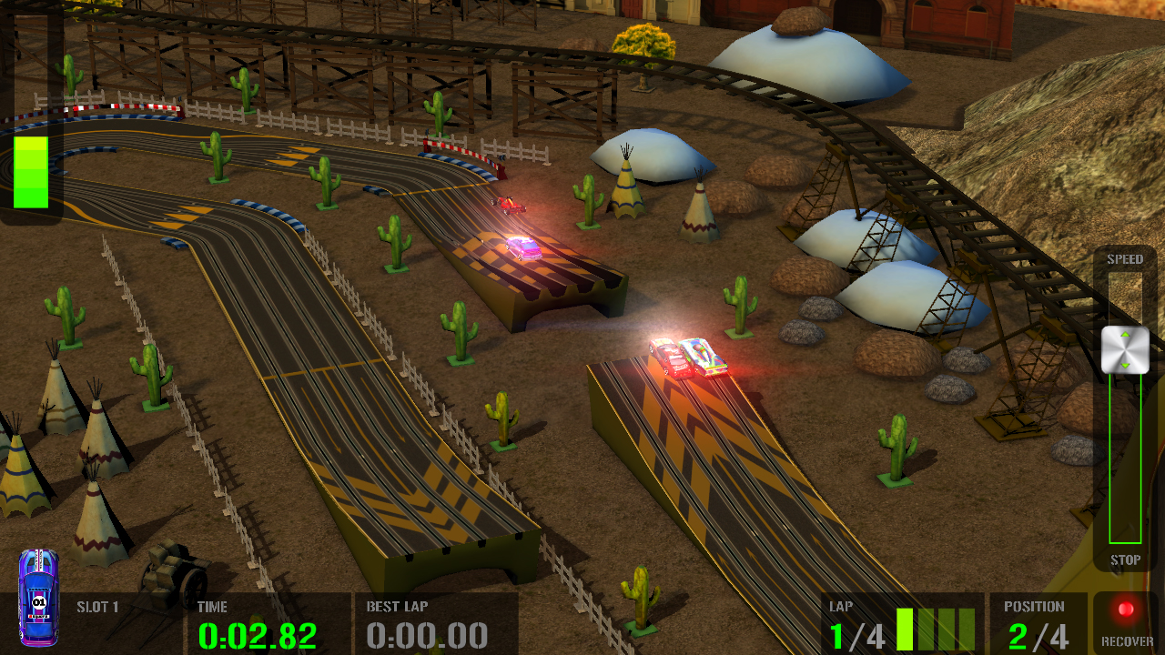 Скриншот: HTR+ Slot Car Simulation