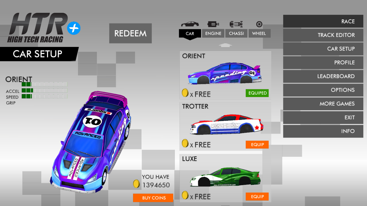 Скриншот: HTR+ Slot Car Simulation