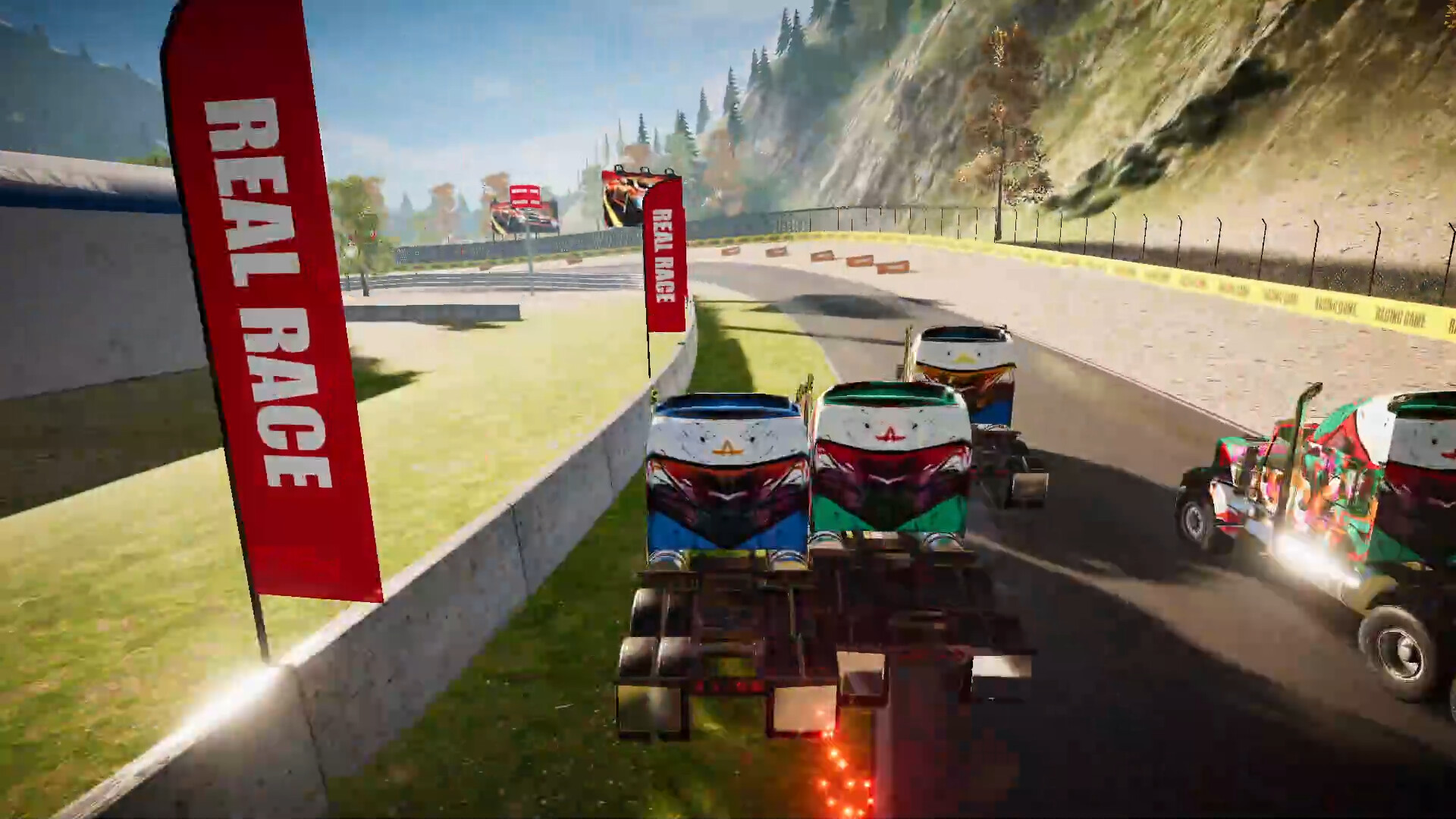 Скриншот: Truck Racing Simulator