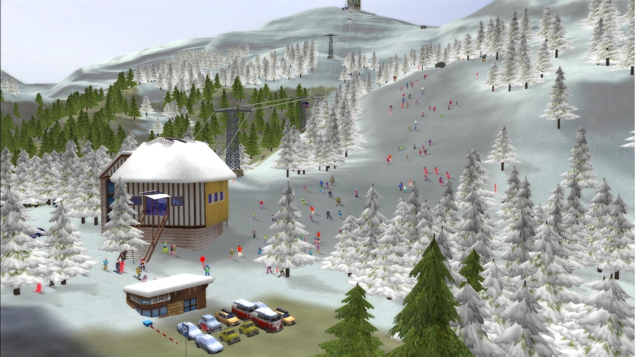 Скриншот: Ski Park Tycoon