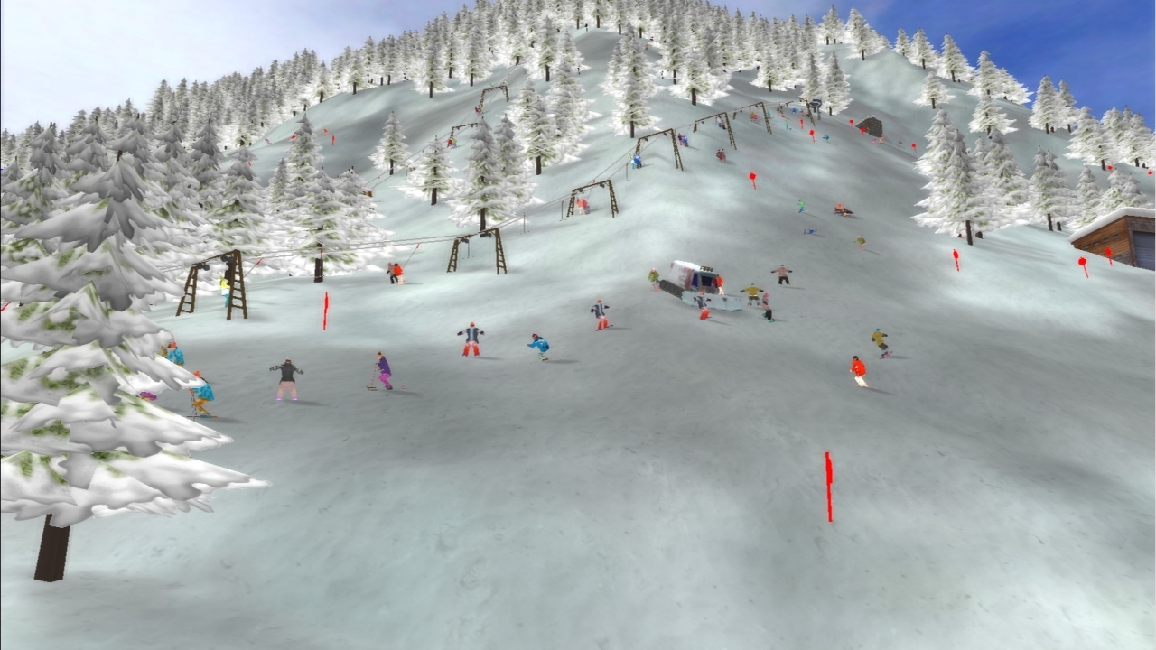 Скриншот: Ski Park Tycoon