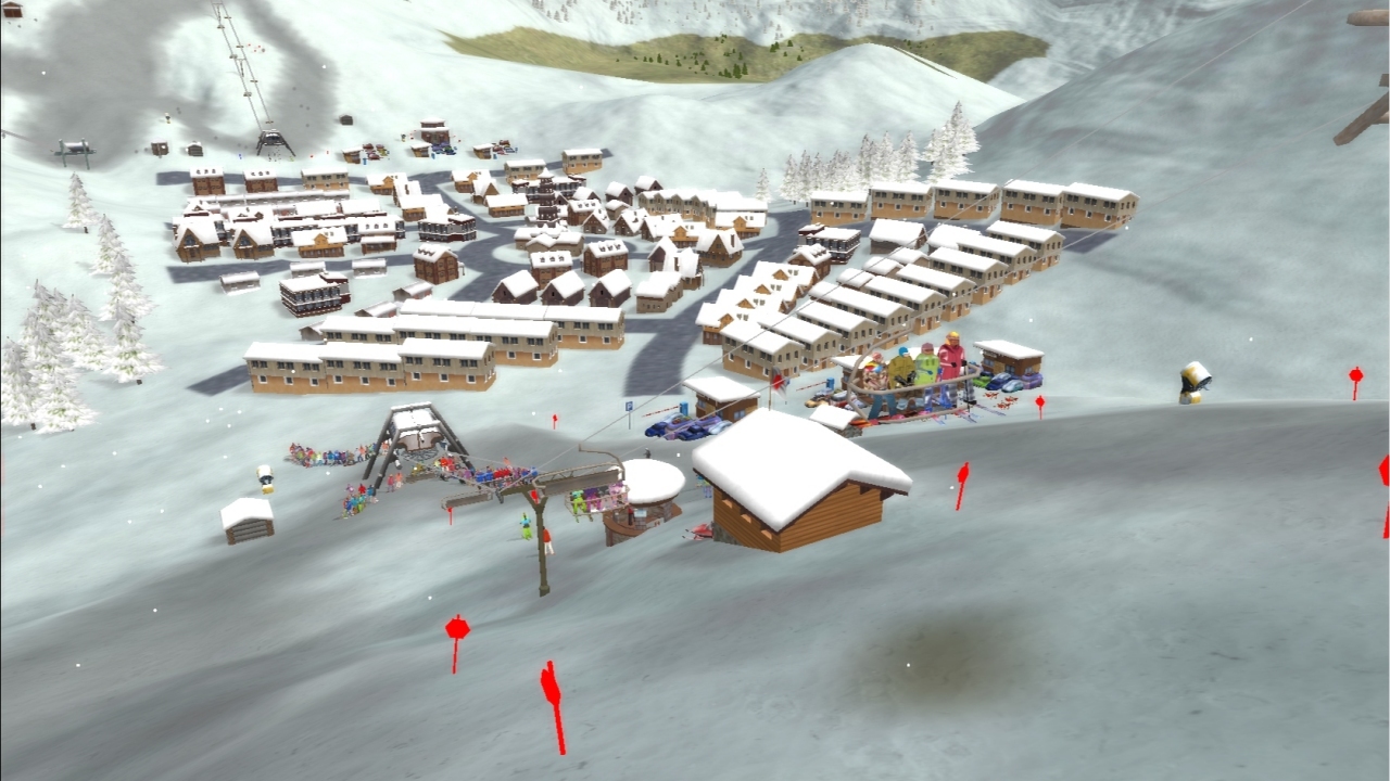 Скриншот: Ski Park Tycoon