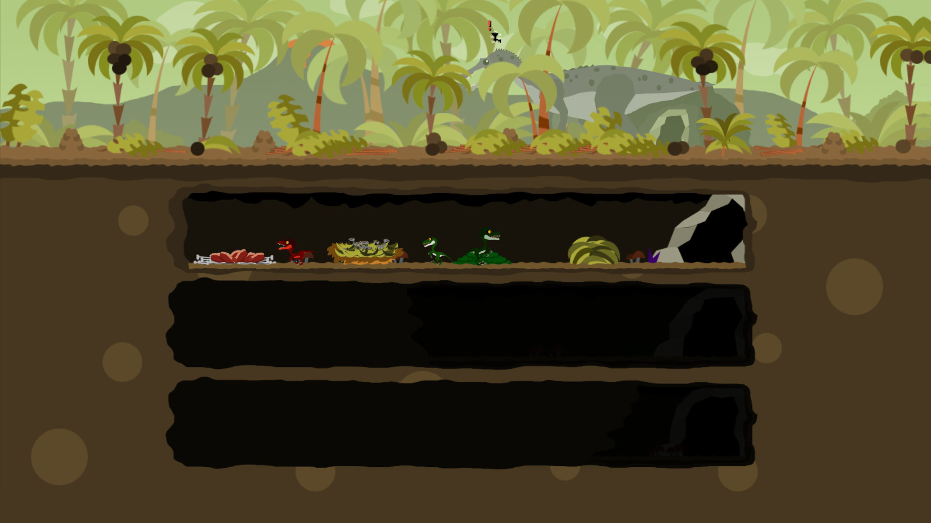 Скриншот: Dino Nest