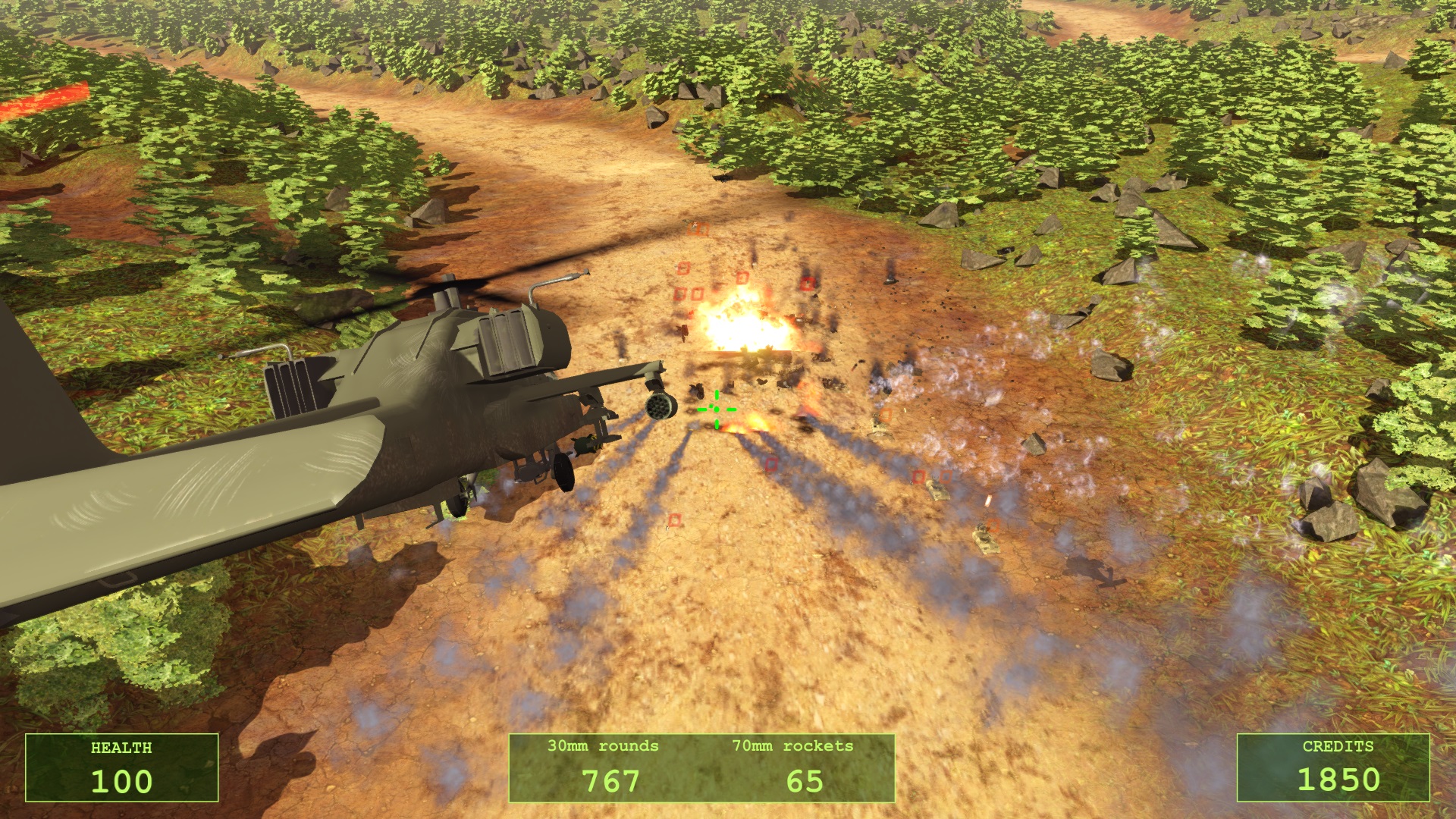 Скриншот: Aerial Destruction