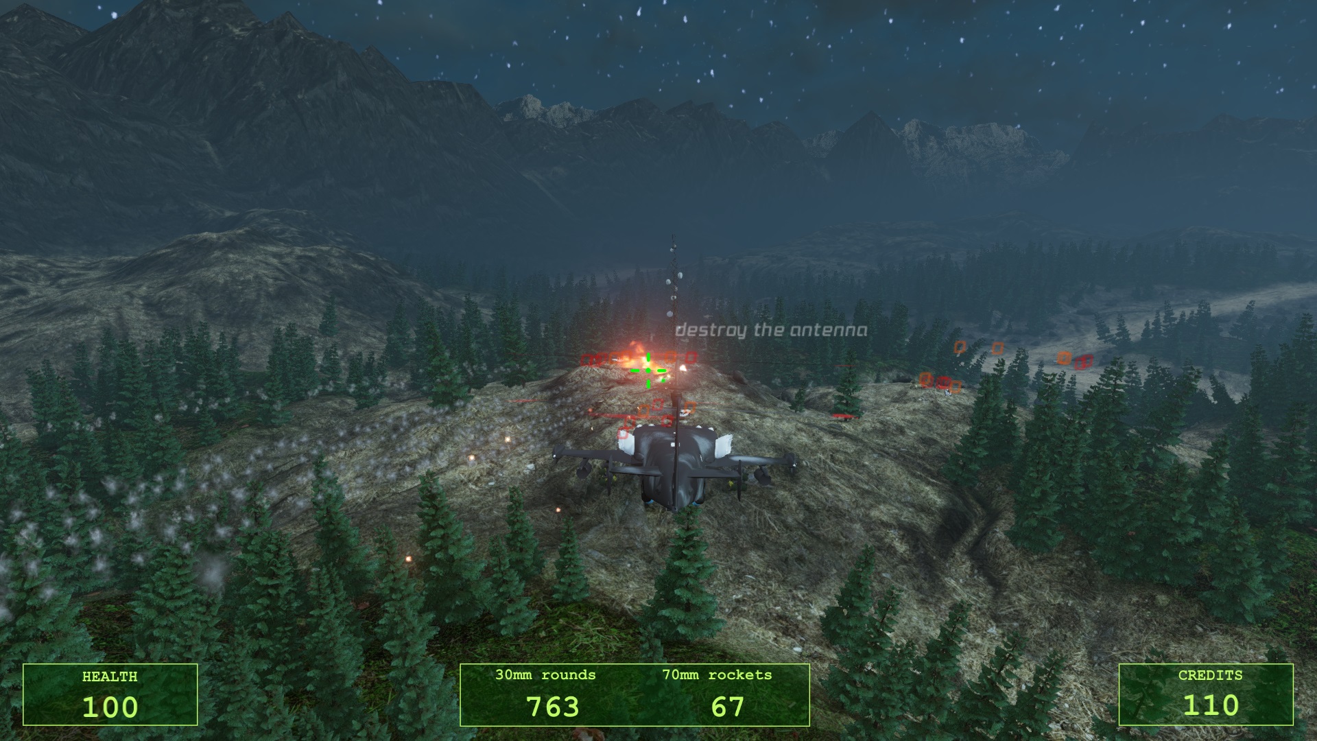 Скриншот: Aerial Destruction