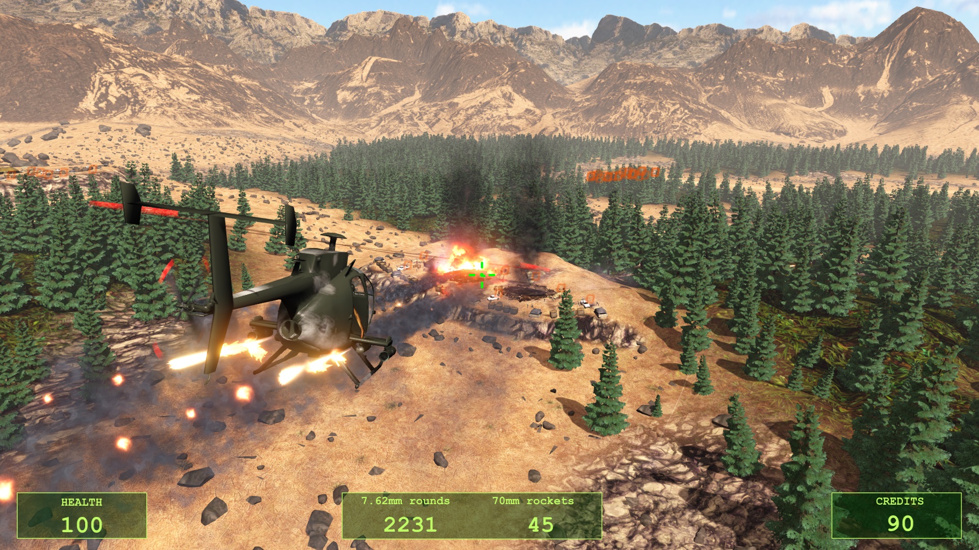 Скриншот: Aerial Destruction