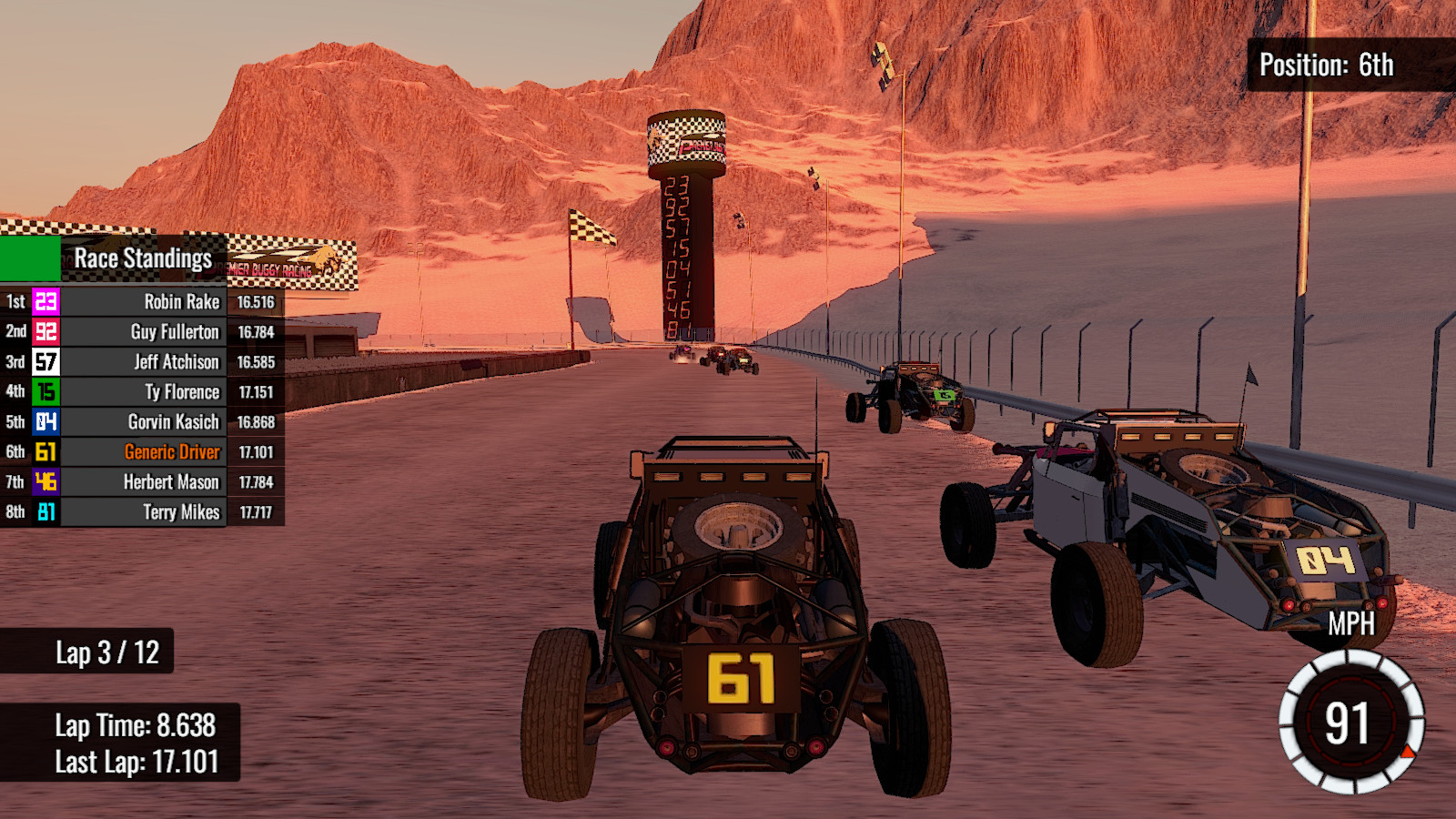 Скриншот: Premier Buggy Racing Tour