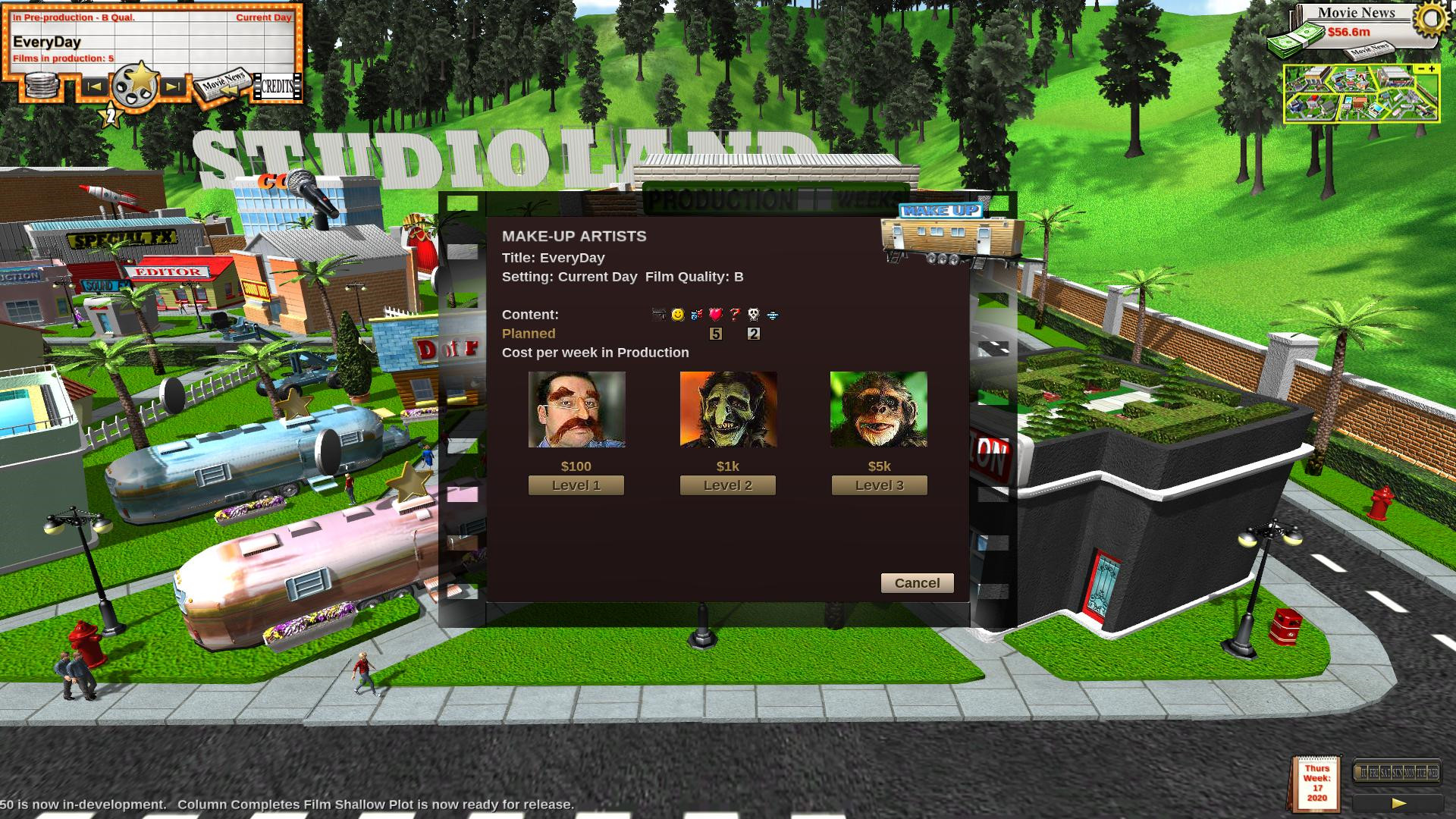 Скриншот: Movie Studio Boss: The Sequel